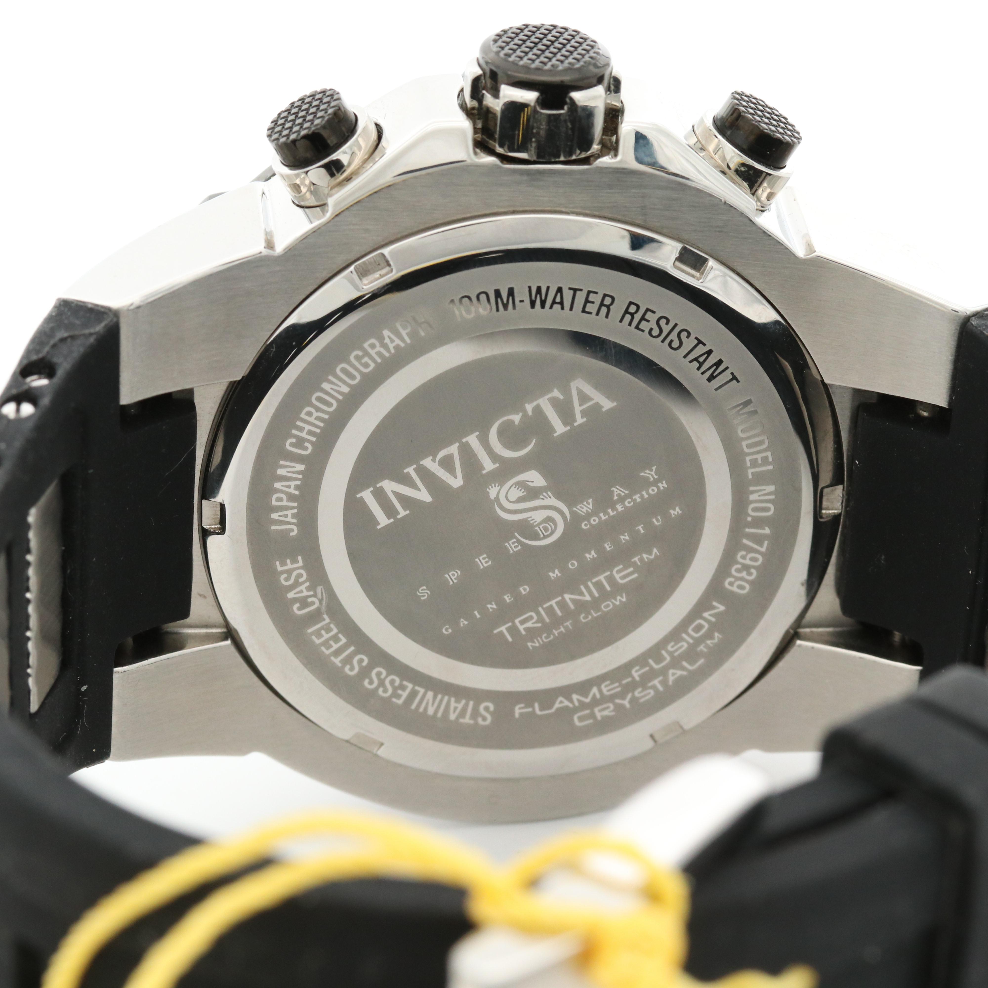 Invicta Speedway Stainless Steel Chronograph Watch