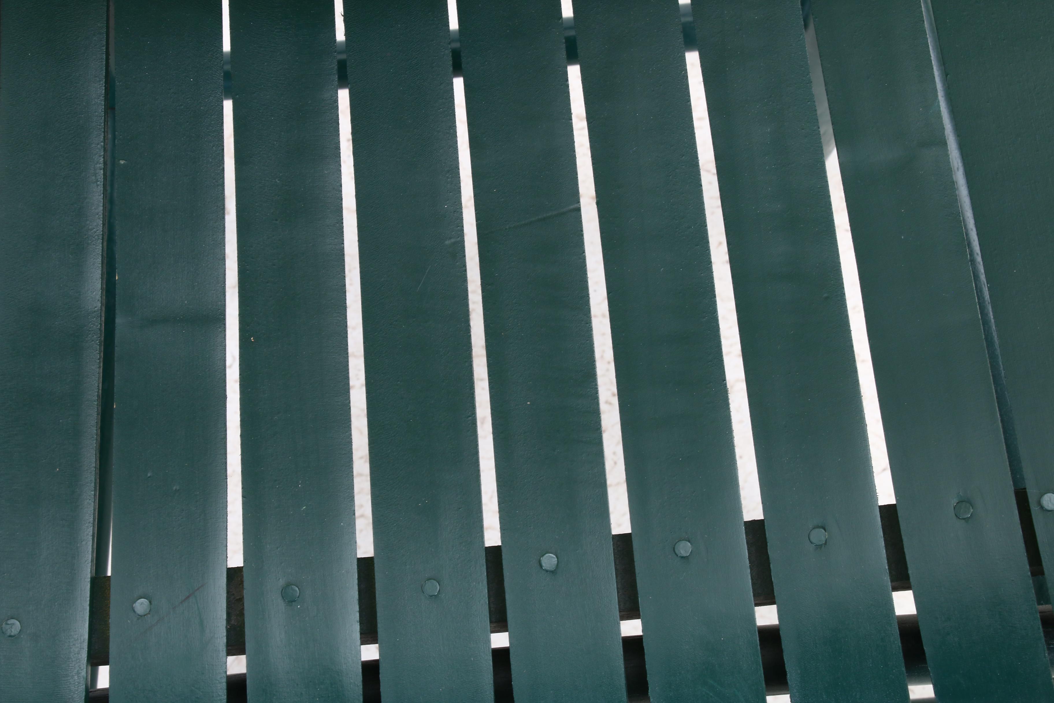 Painted Ladder Back Chairs with Cushions and Decorative Wall Mirror with Shelf