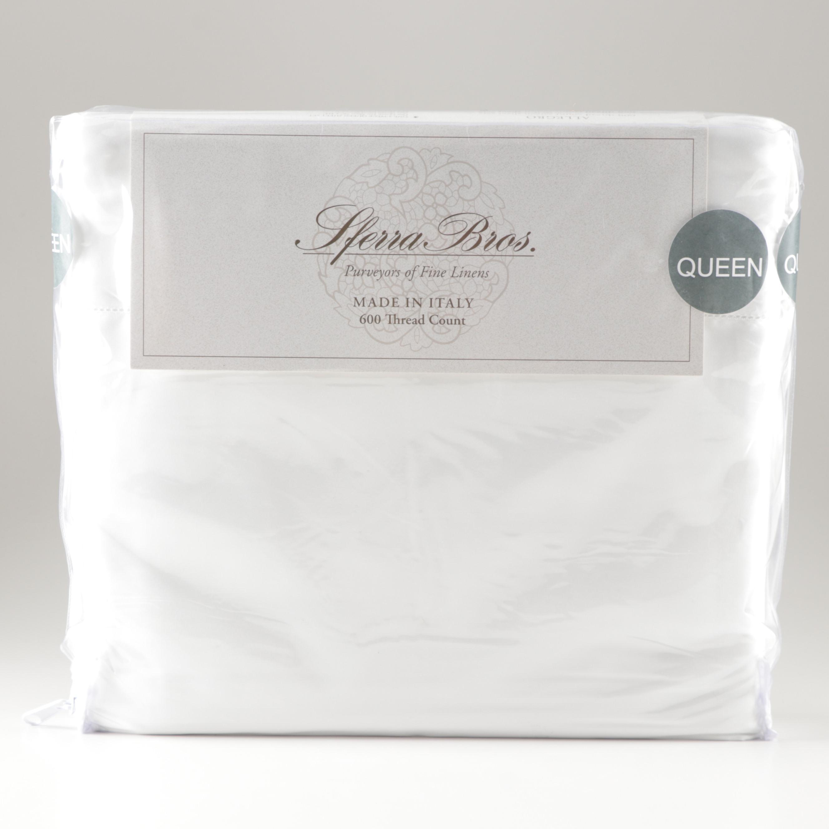 Sferra Bros. "Allegro" 600-TC Queen-Size Sheet Set