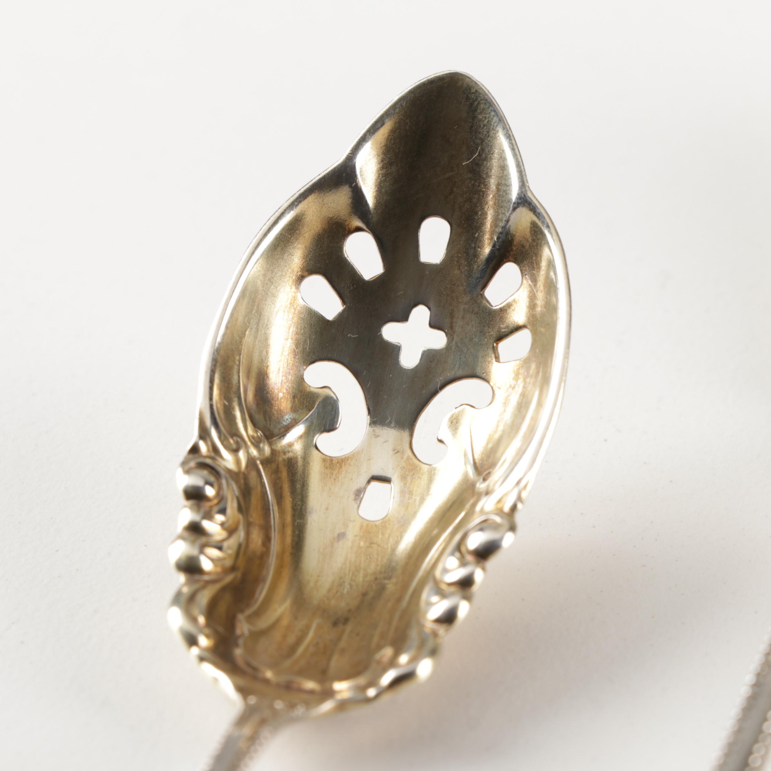 Towle "Canterbury" Sterling Silver Olive Set