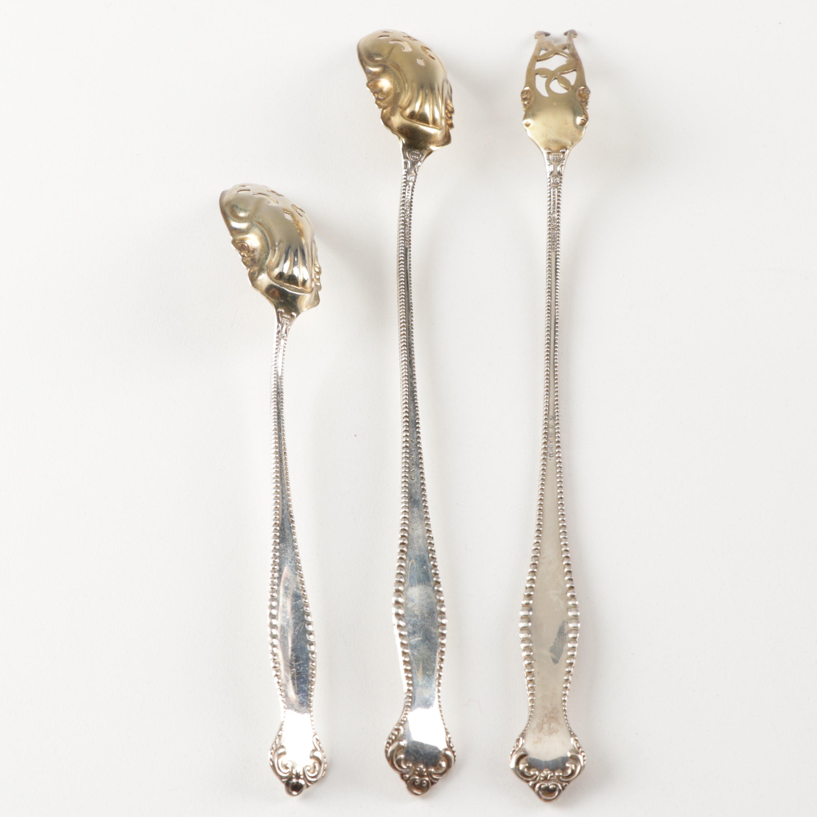 Towle "Canterbury" Sterling Silver Olive Set