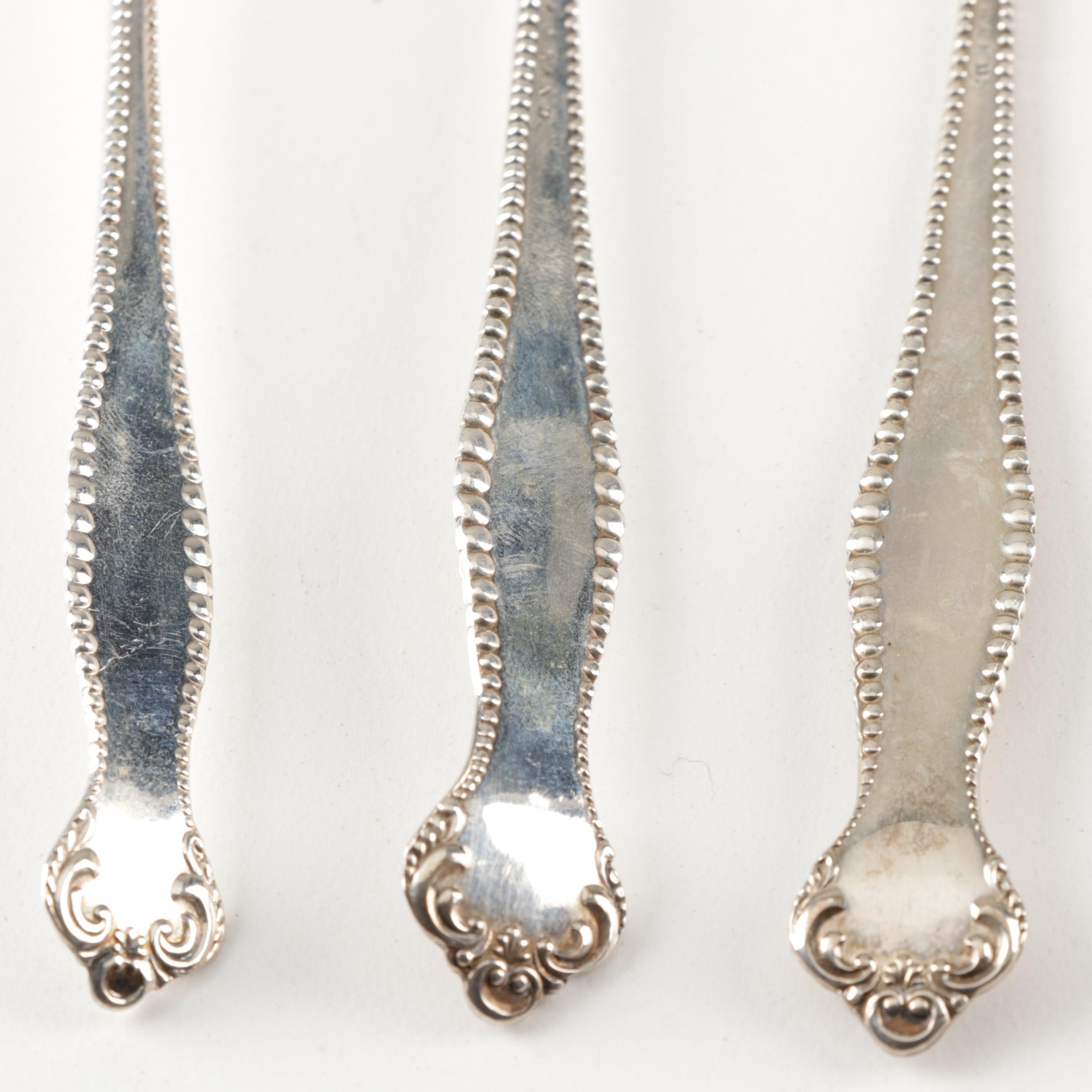 Towle "Canterbury" Sterling Silver Olive Set