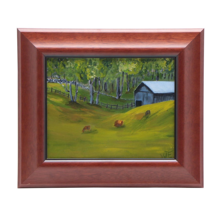 Oil Painting "Kentucky Field"