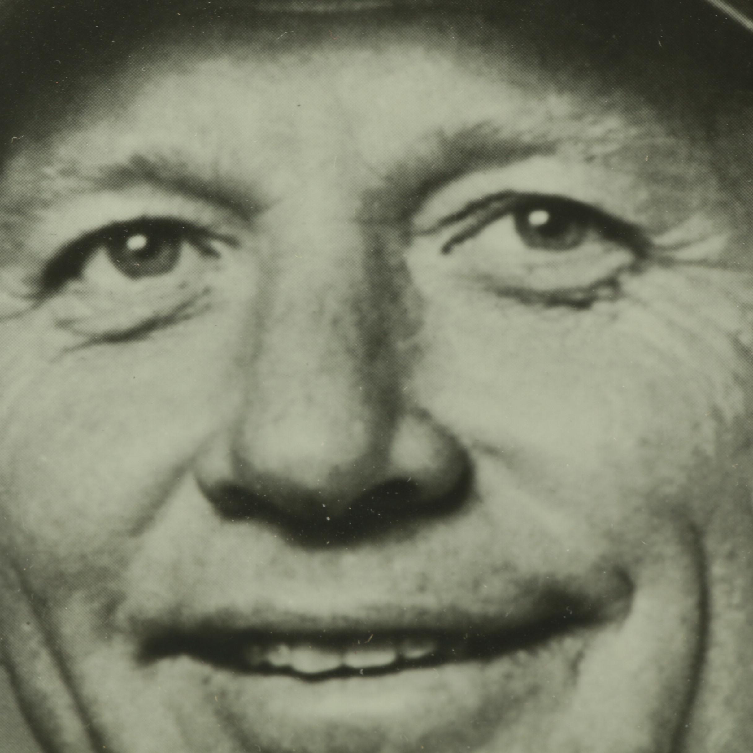 Mickey Mantle Signed Framed Picture, COA