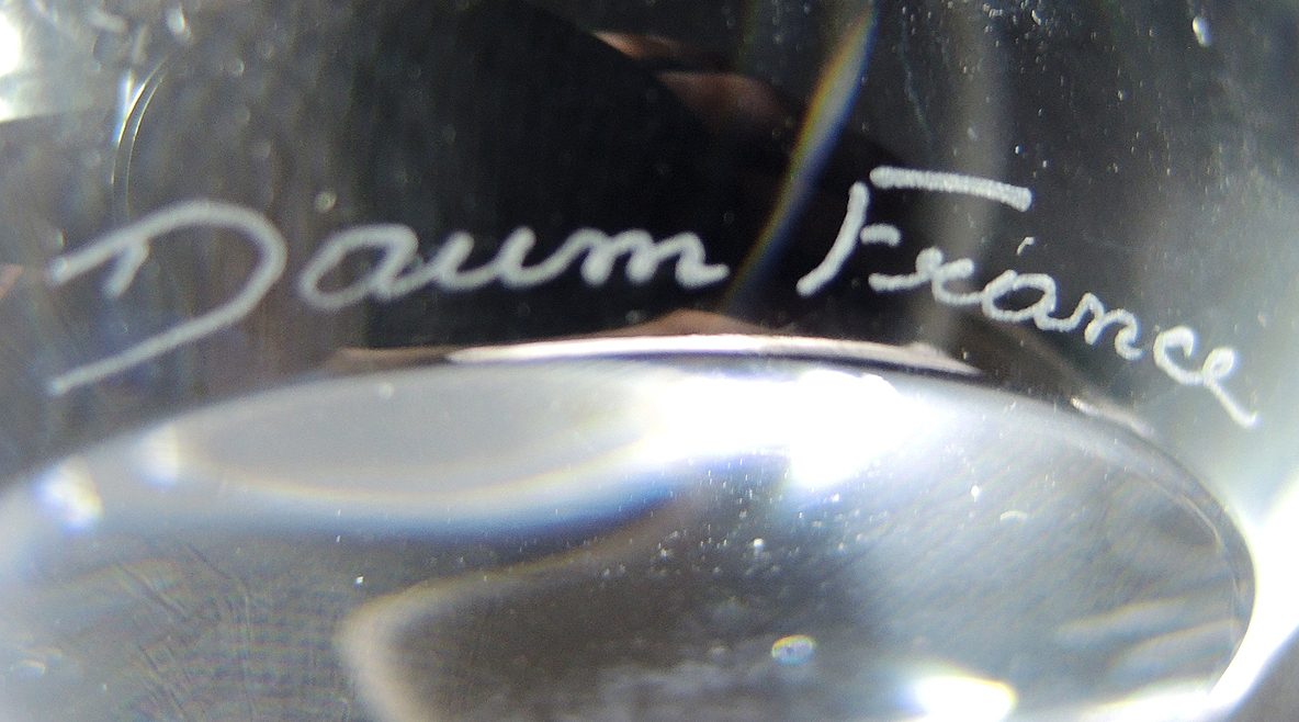 Daum Cut Glass Bird Figurine, Atlantis Glass Duck Figurine, and More