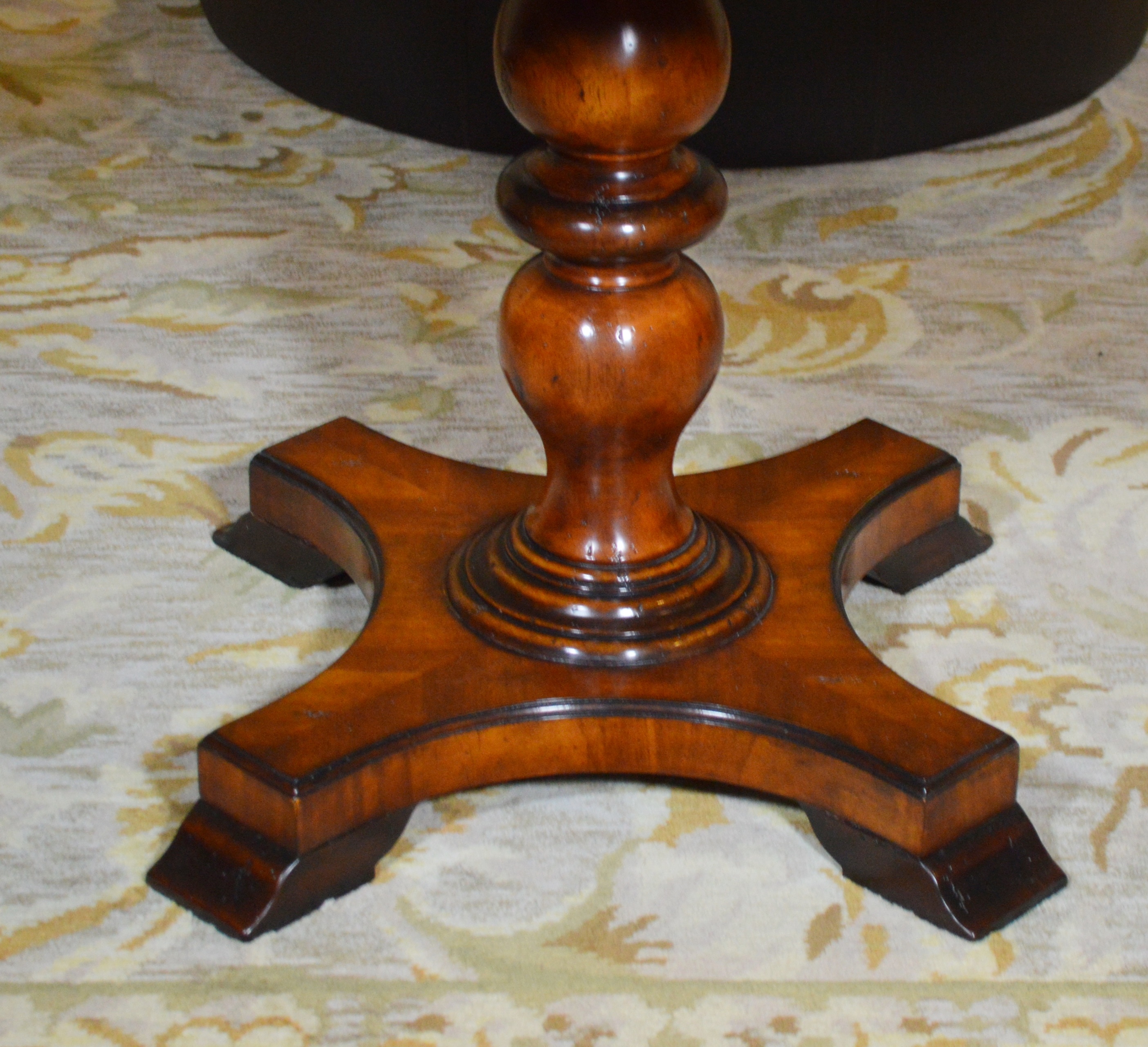 Theodore Alexander Ellery Rustic Parquetry Game Table, Contemporary