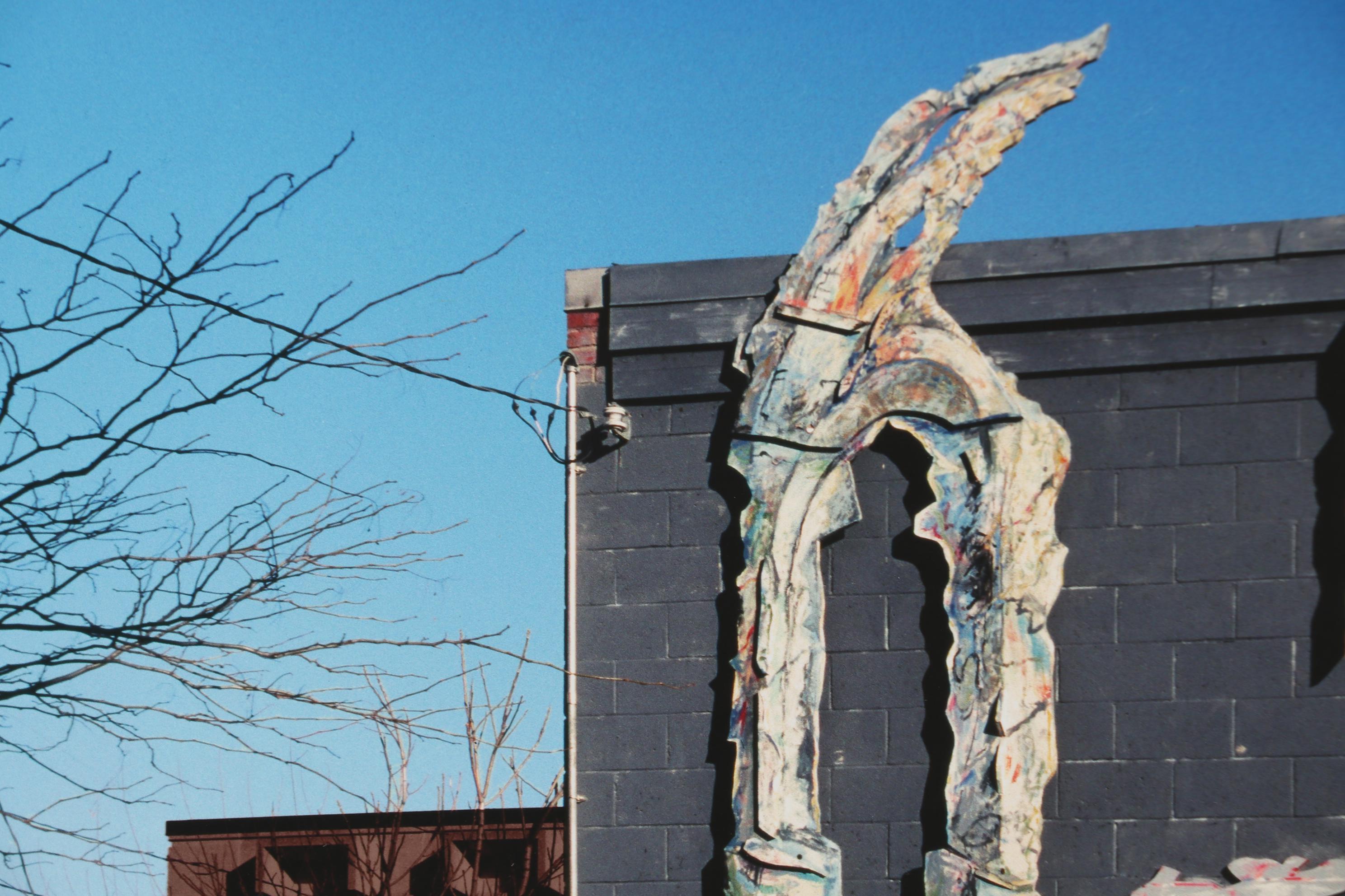 Signed Chromogenic Photograph of Robert Qualter's "Oakland Mural"