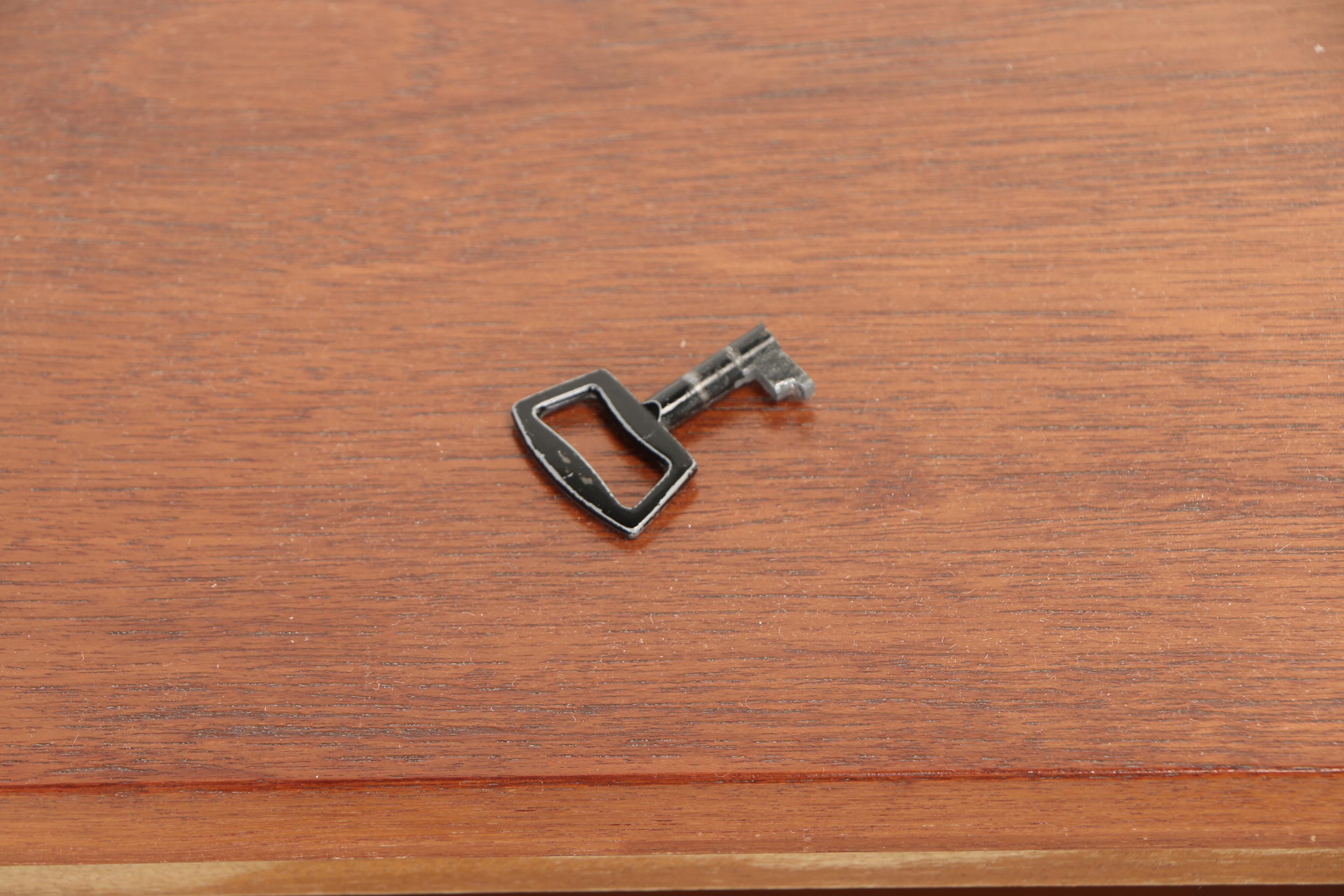 Norwegian Modern Teak Side Cabinet, Circa 1960