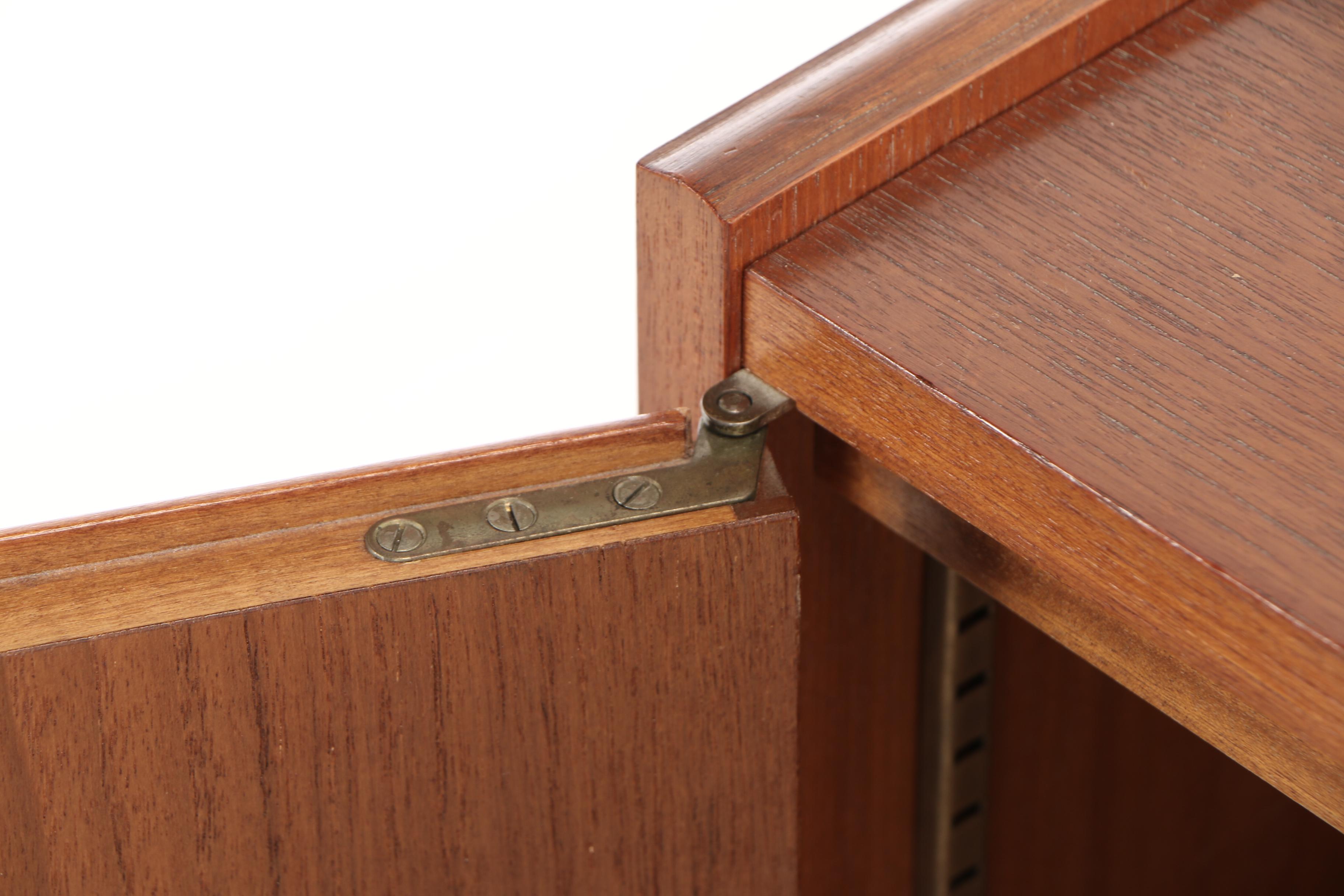 Norwegian Modern Teak Side Cabinet, Circa 1960