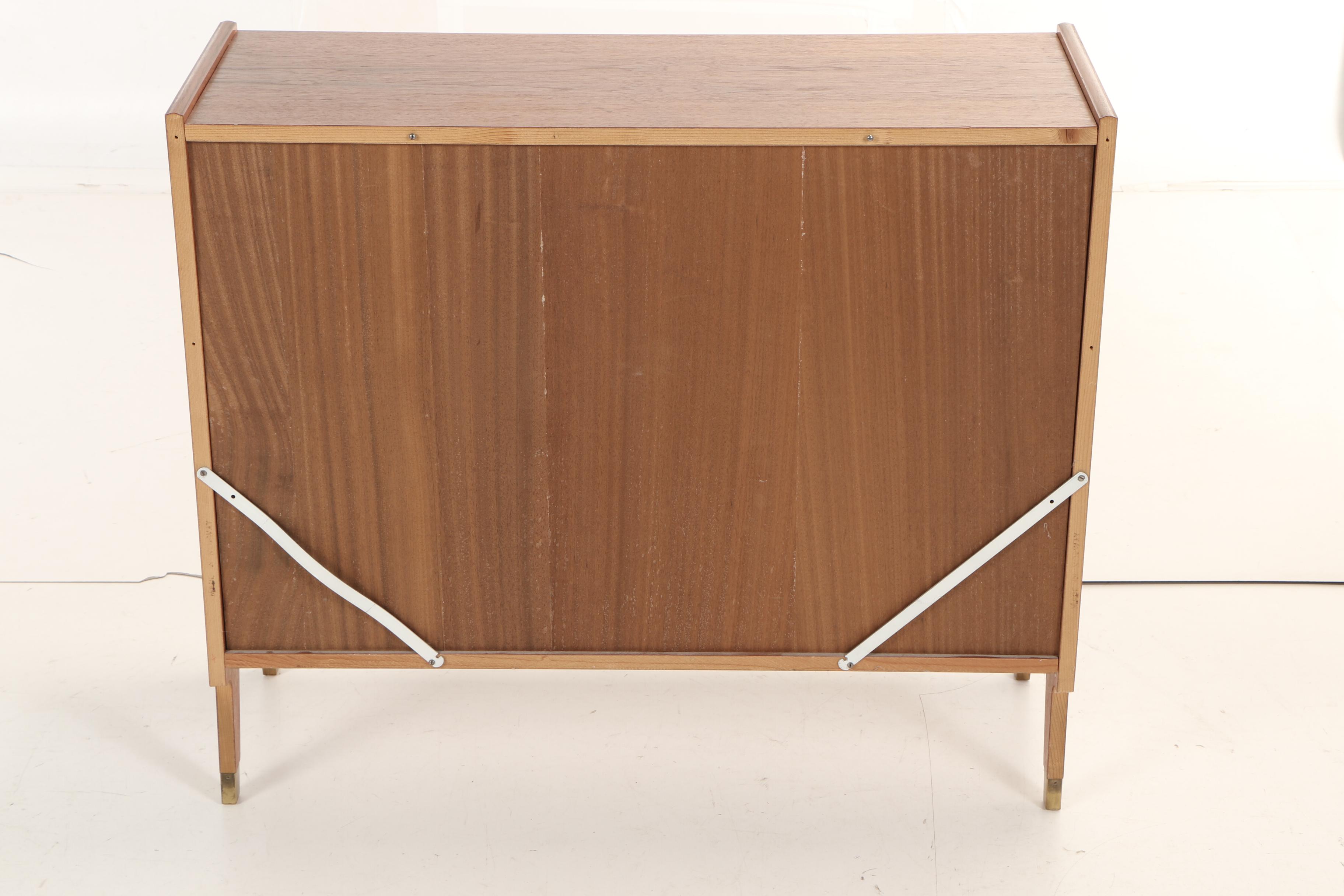 Norwegian Modern Teak Side Cabinet, Circa 1960