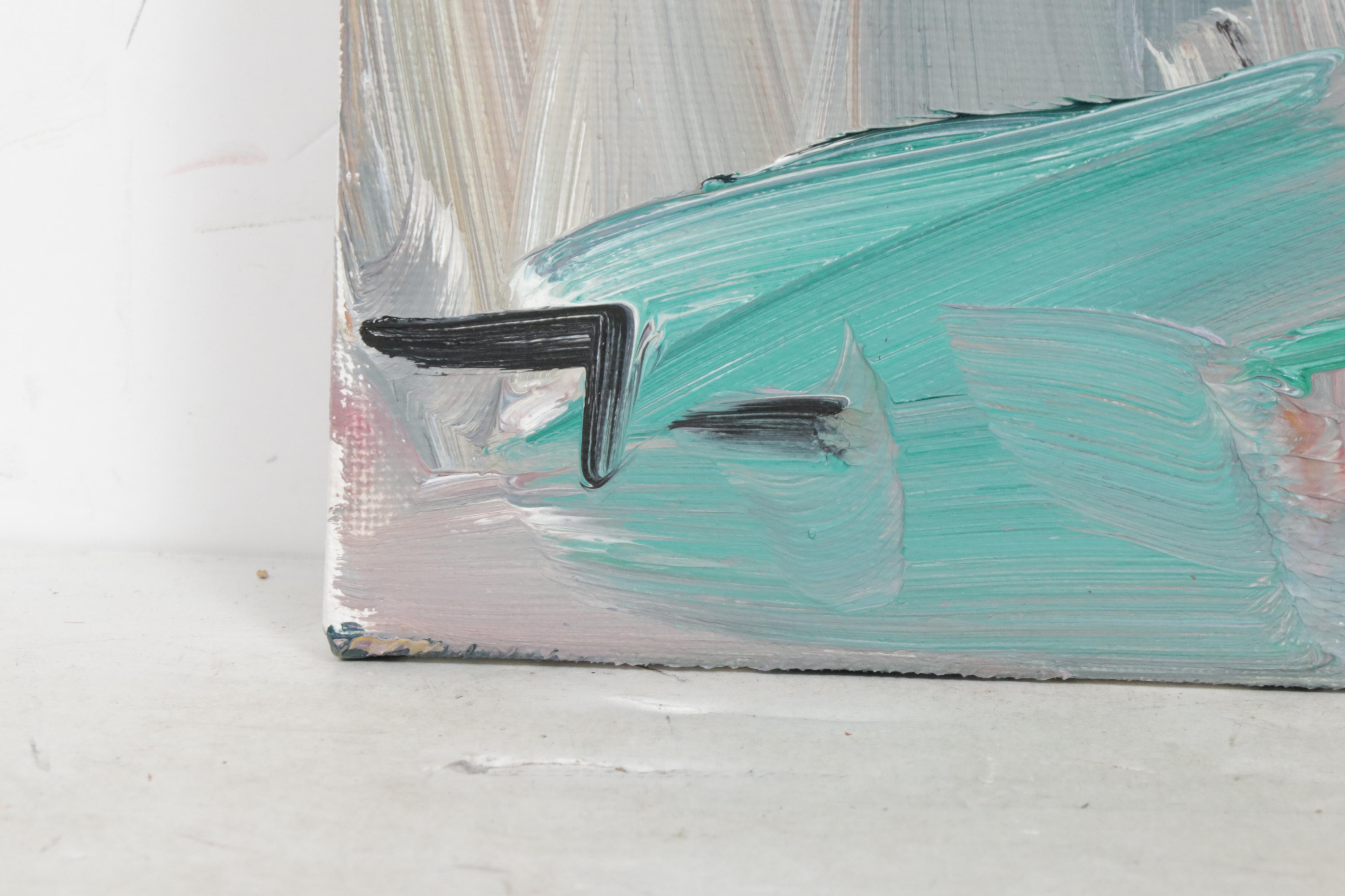 Jose Trujillo Oil Painting "Potted Plants"