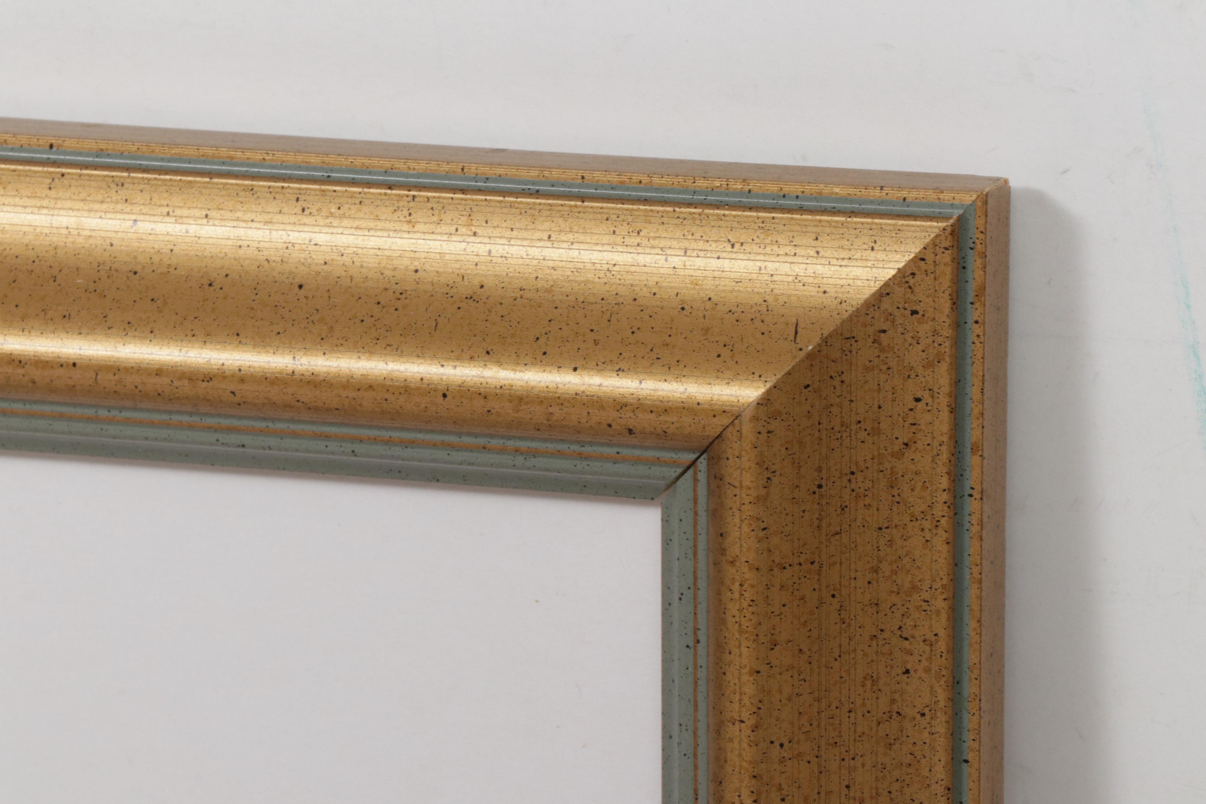 T. Carson Parisian Scene Oil Painting