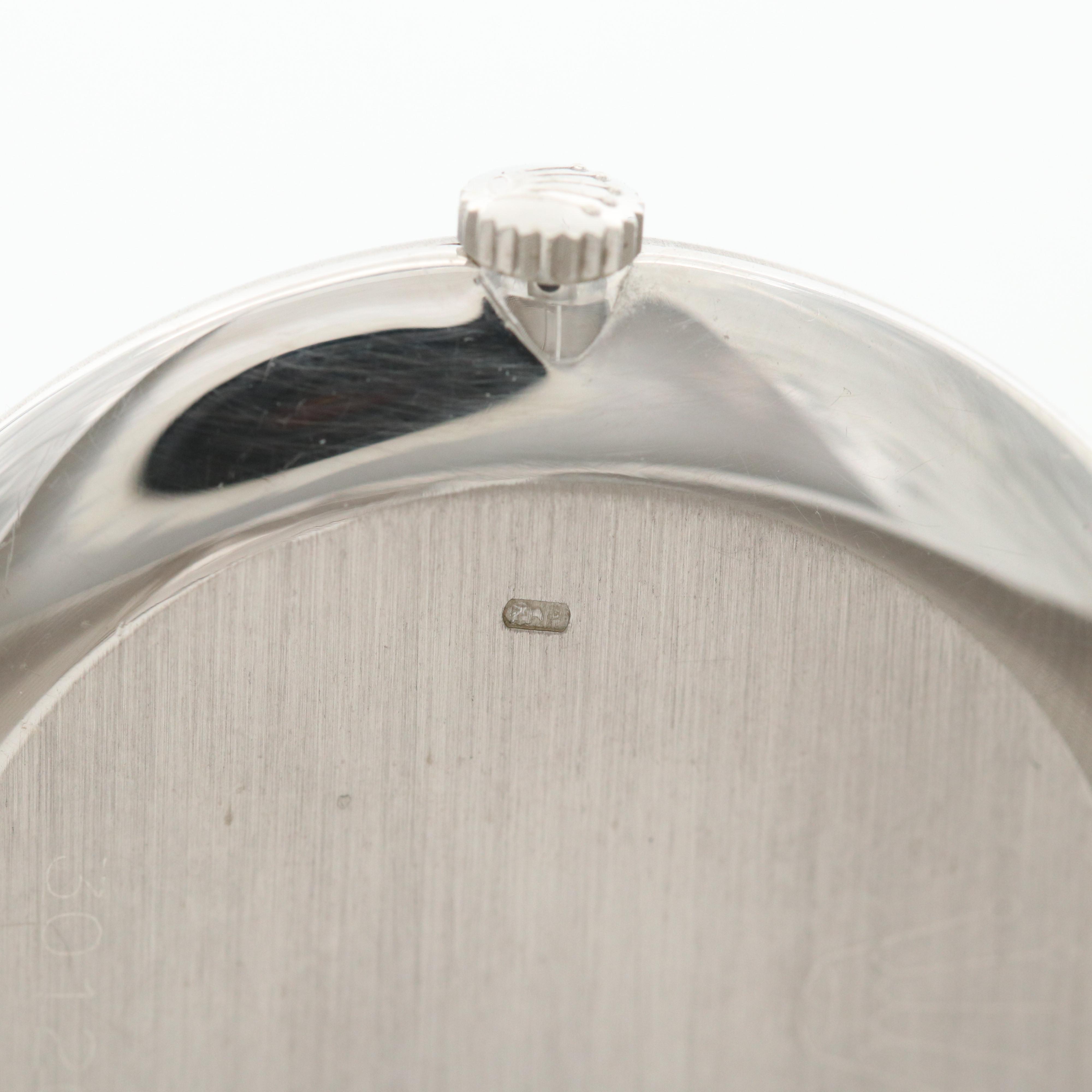 Vintage Rolex Cellini 18K White Gold Stem Wind Watch