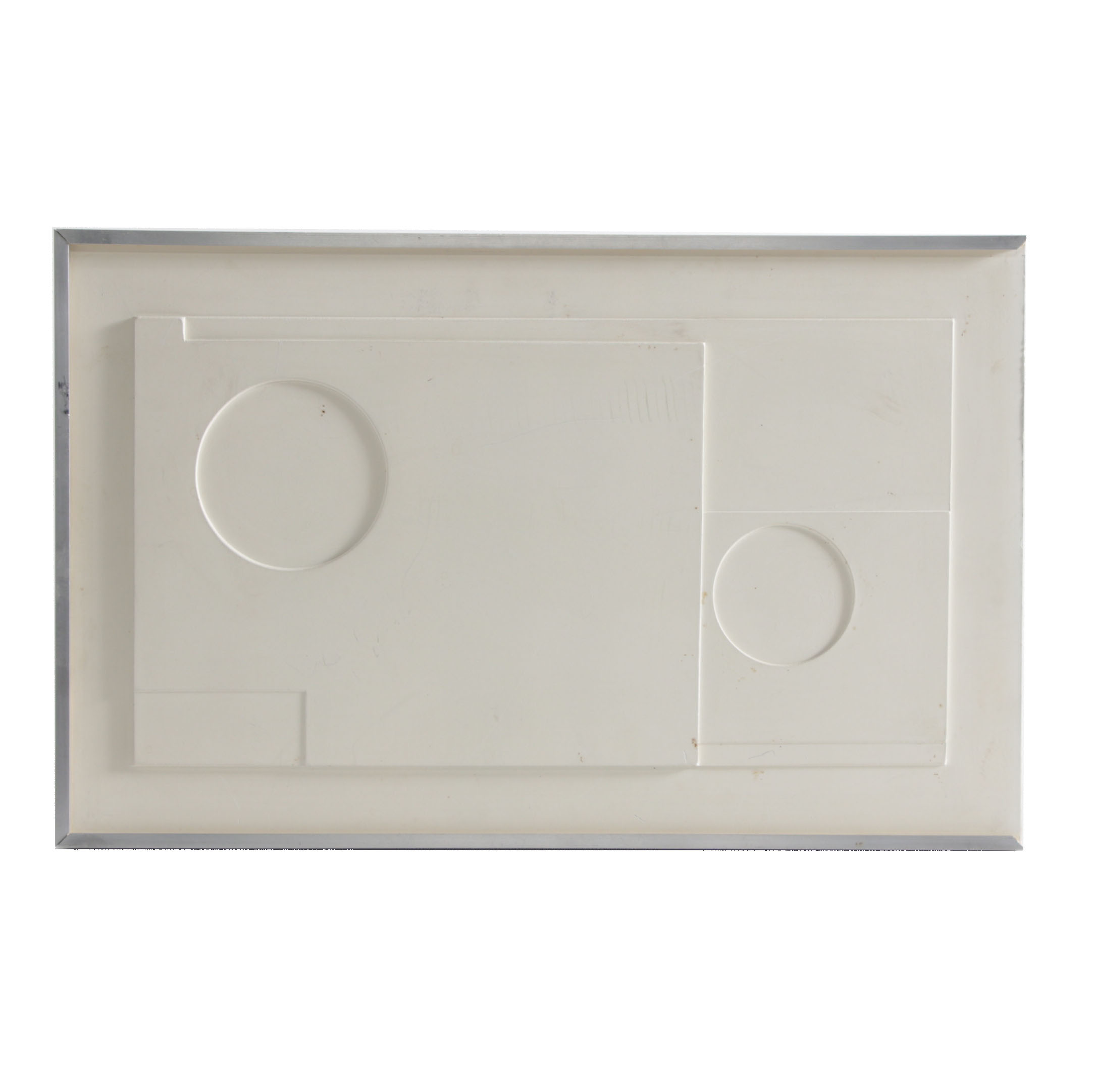 Designed by Ben Nicholson Relief Sculpture "White Relief"