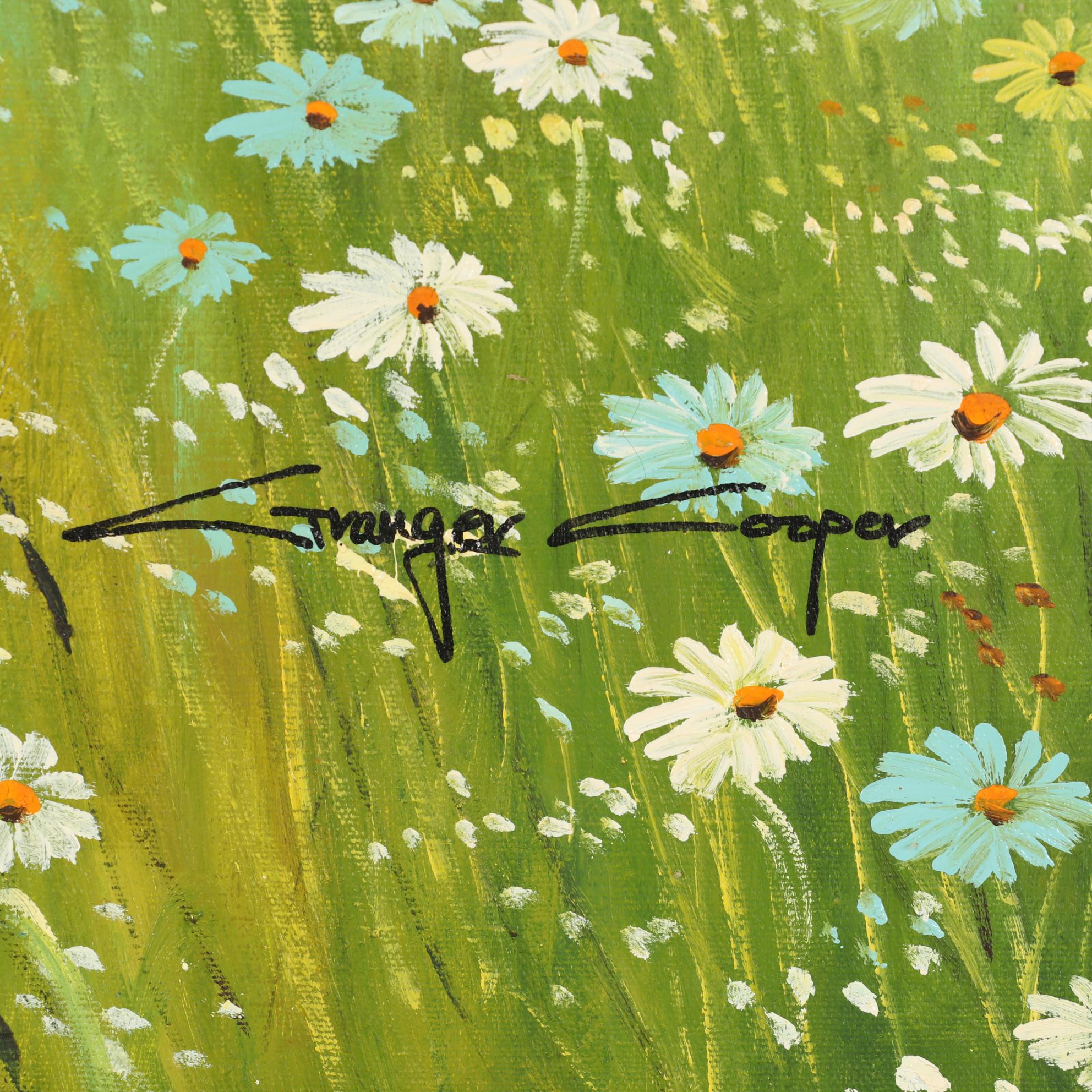 Granger Cooper Idyllic Landscape Oil Painting