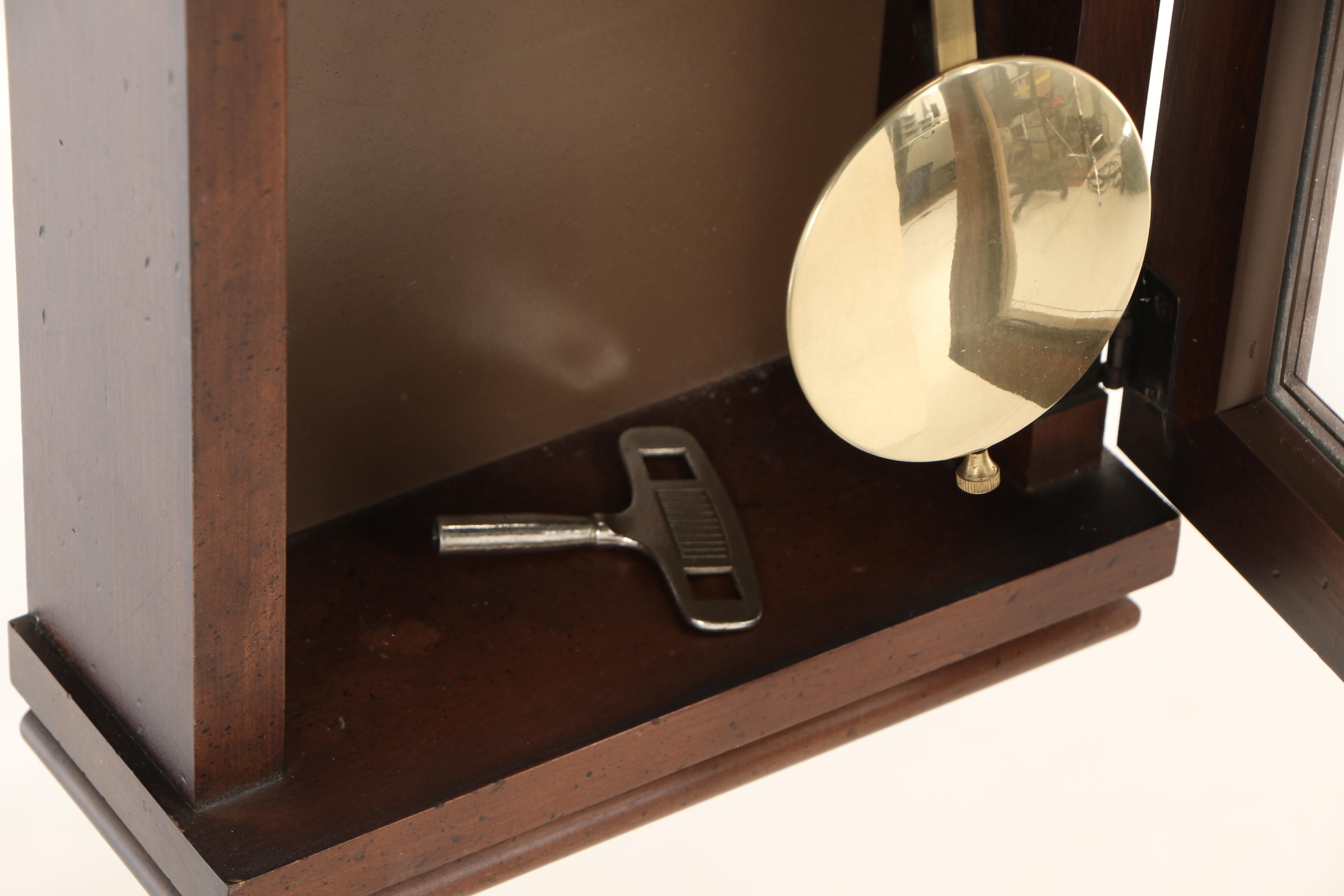 Howard Miller Regulator Pendulum Wall Clock, Contemporary