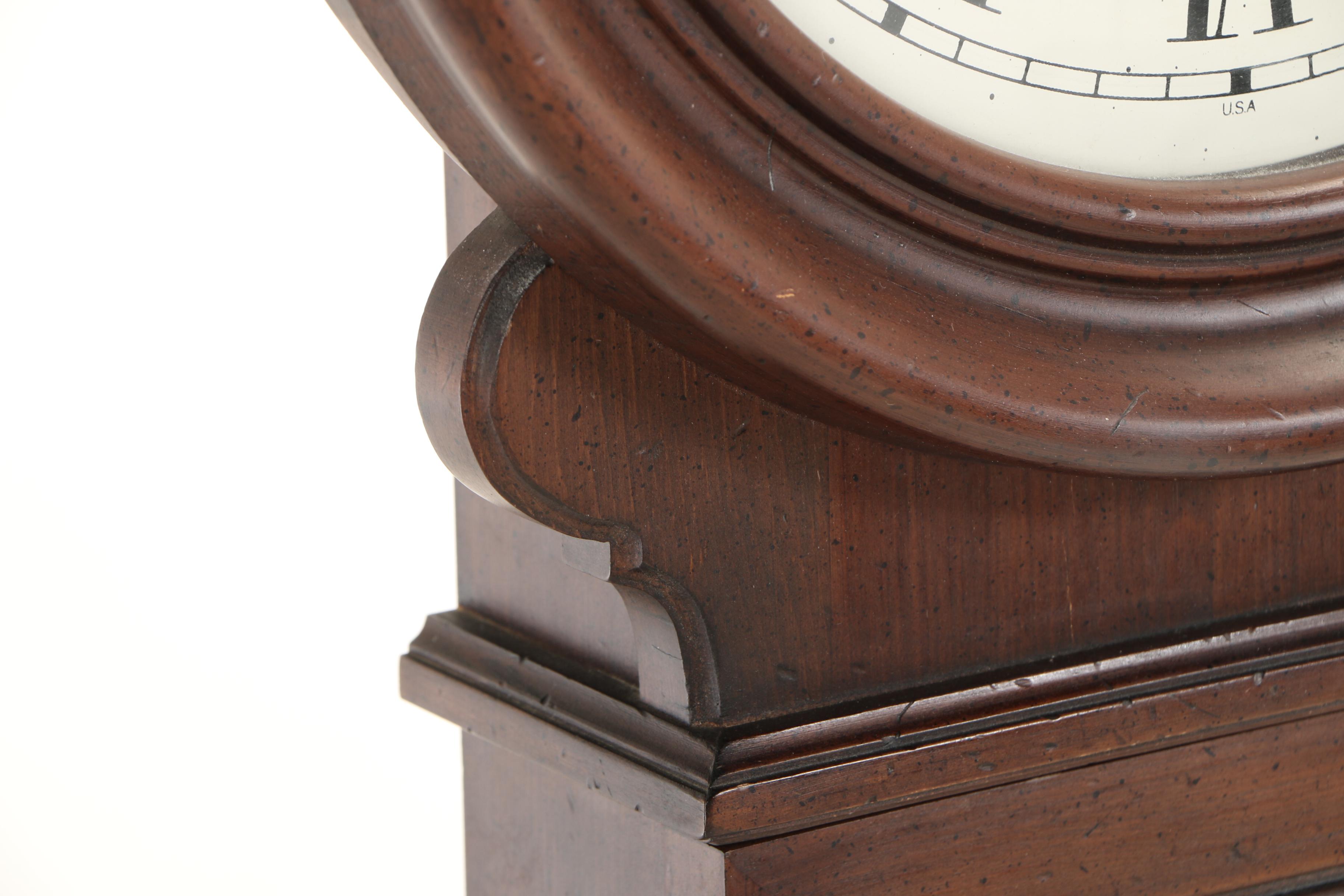 Howard Miller Regulator Pendulum Wall Clock, Contemporary