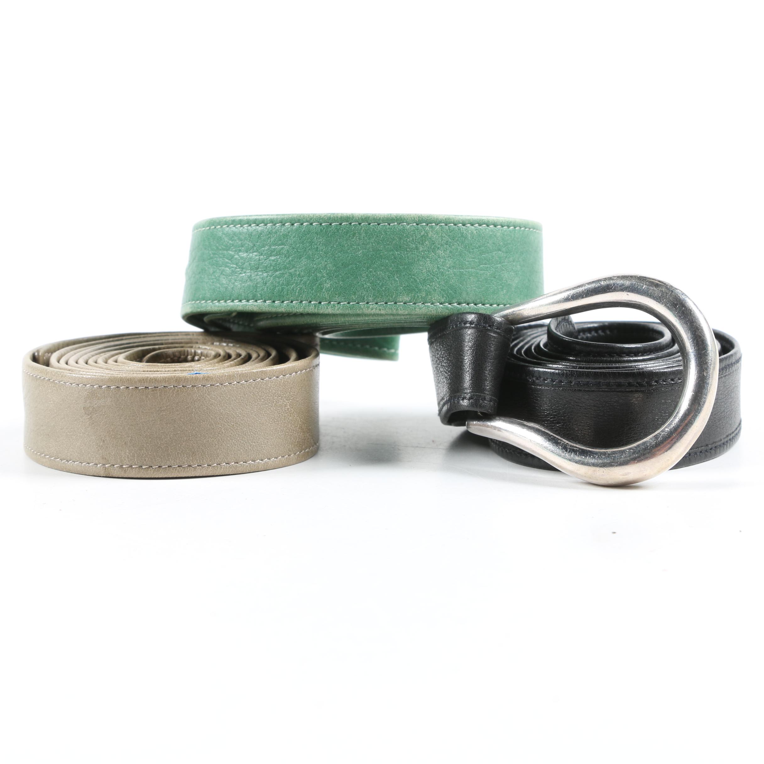 Elsa Peretti for Tiffany & Co. Equestrian Belt Buckle with Interchangeable Belts