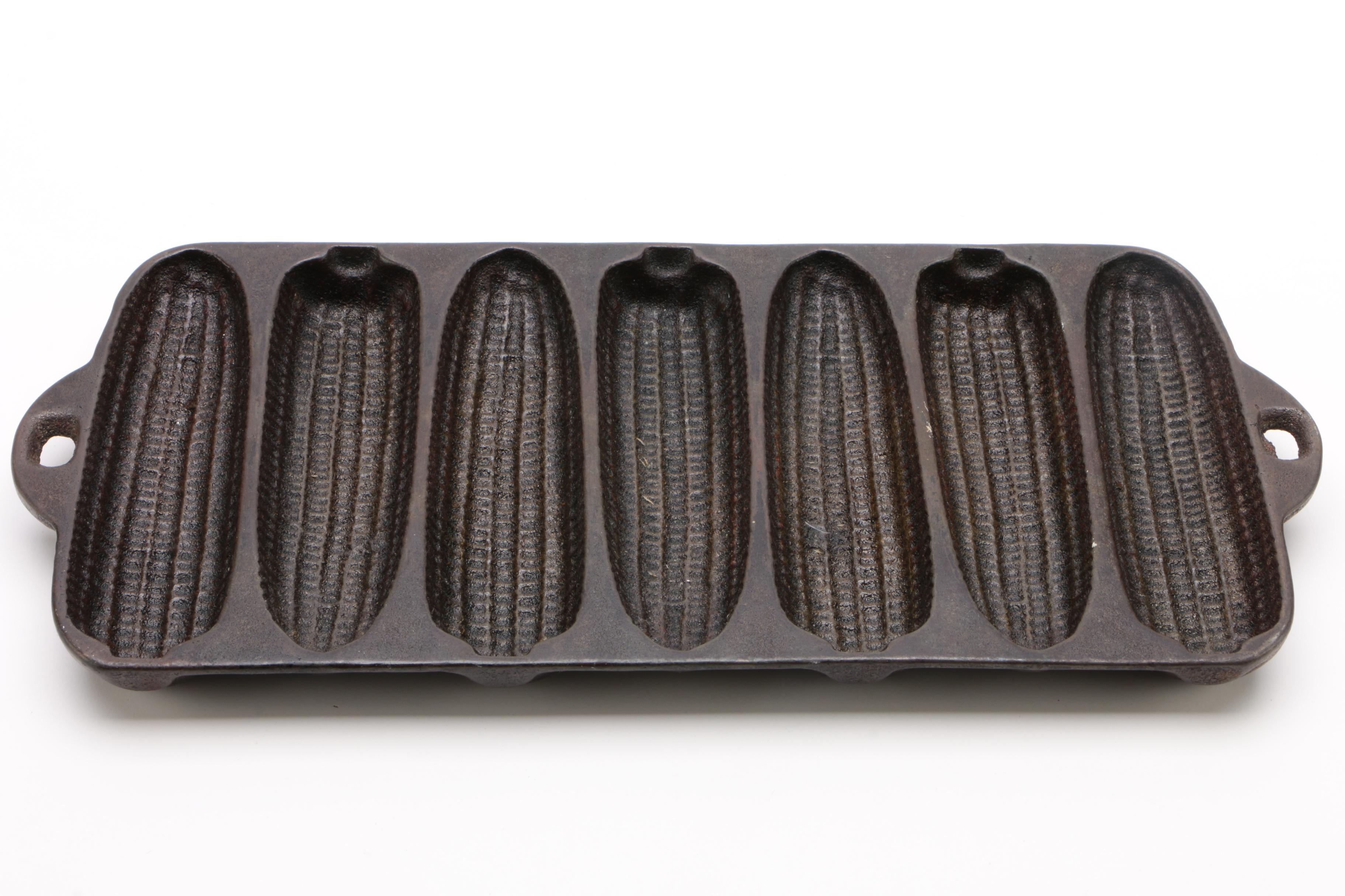 Wagner Ware Cast Iron Corn Stick Pan, Mid-Century