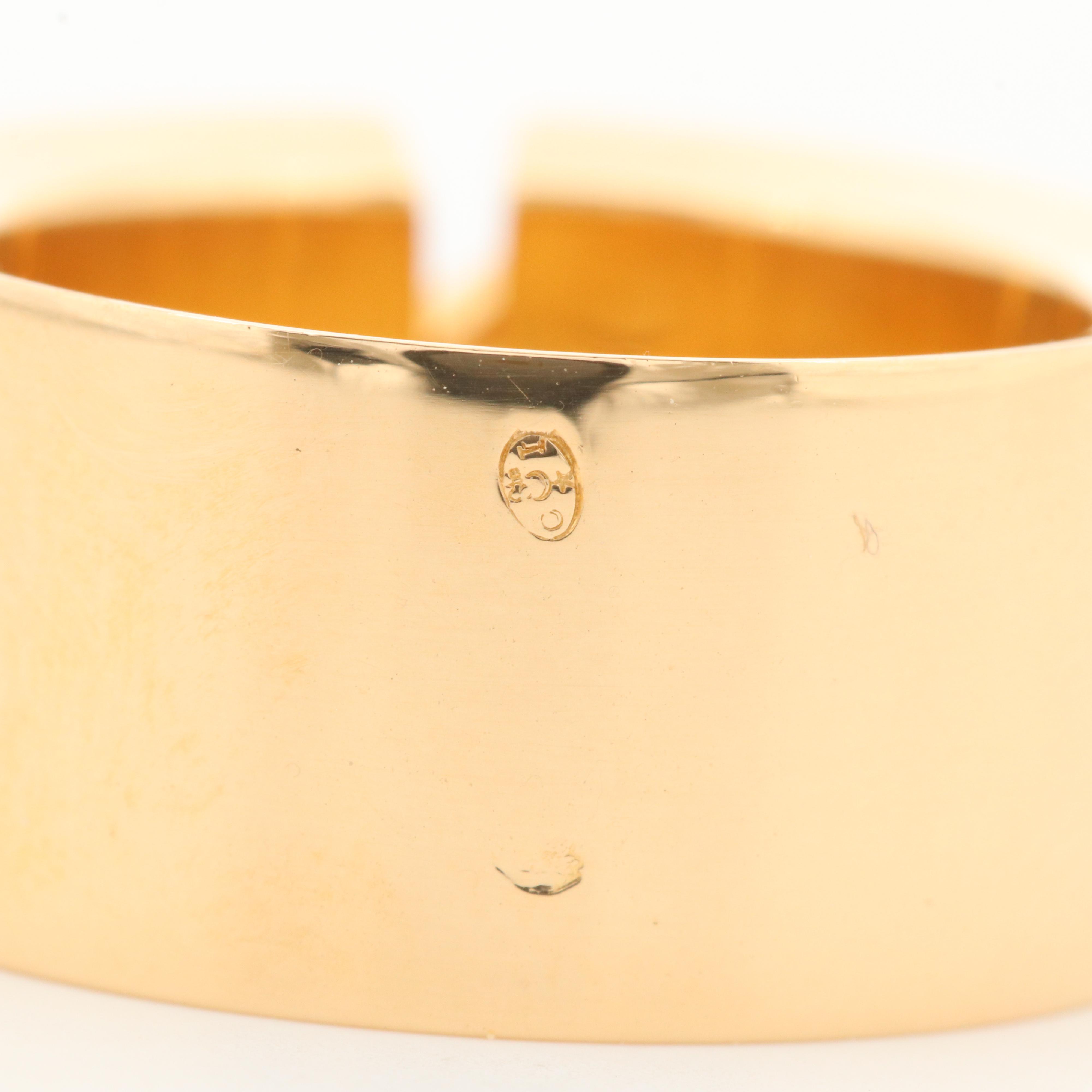 Chaumet Liens Collection 18K Yellow Gold Diamond Band