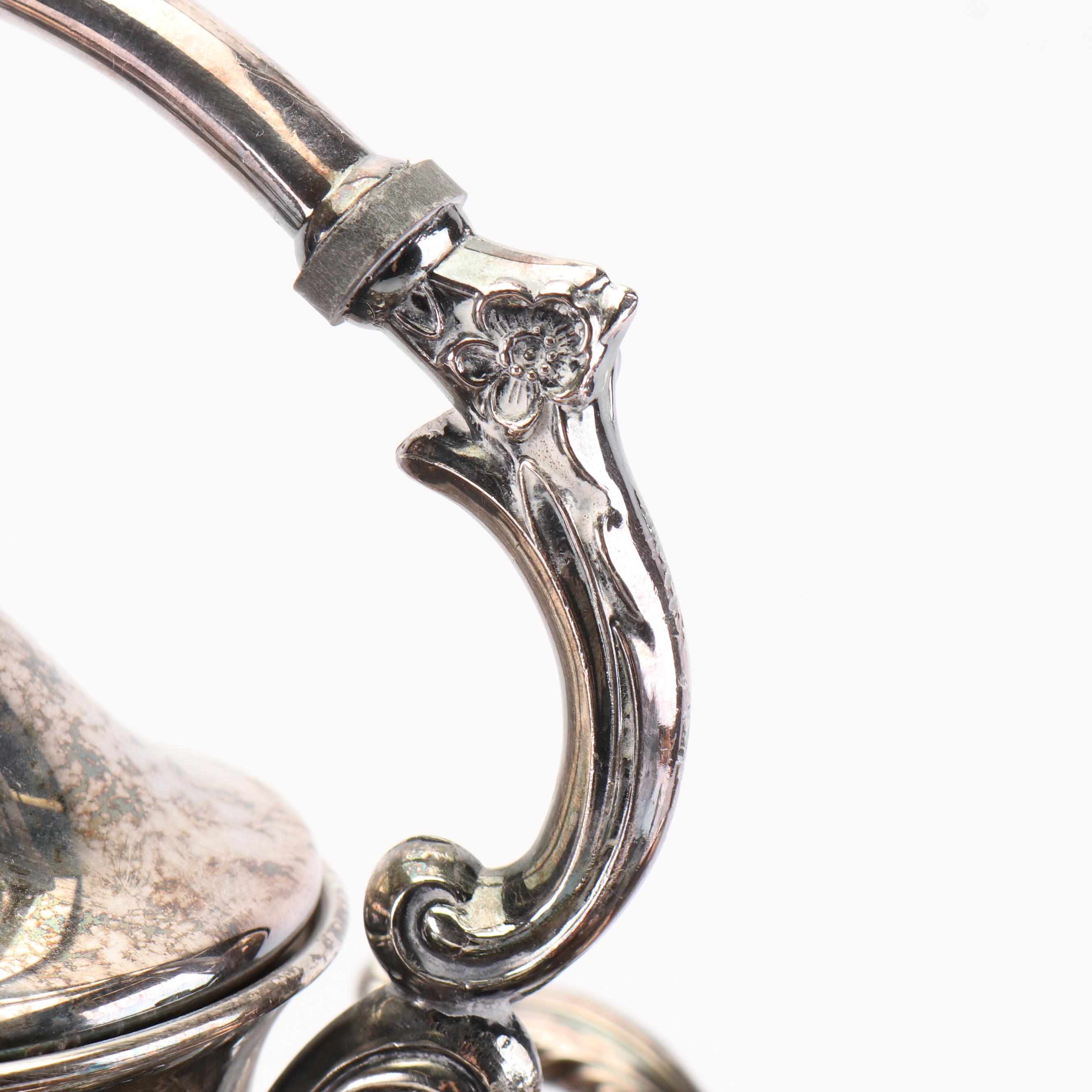 Sheridan Taunton Silver Plated Brass Tea and Coffee Service, 1980s