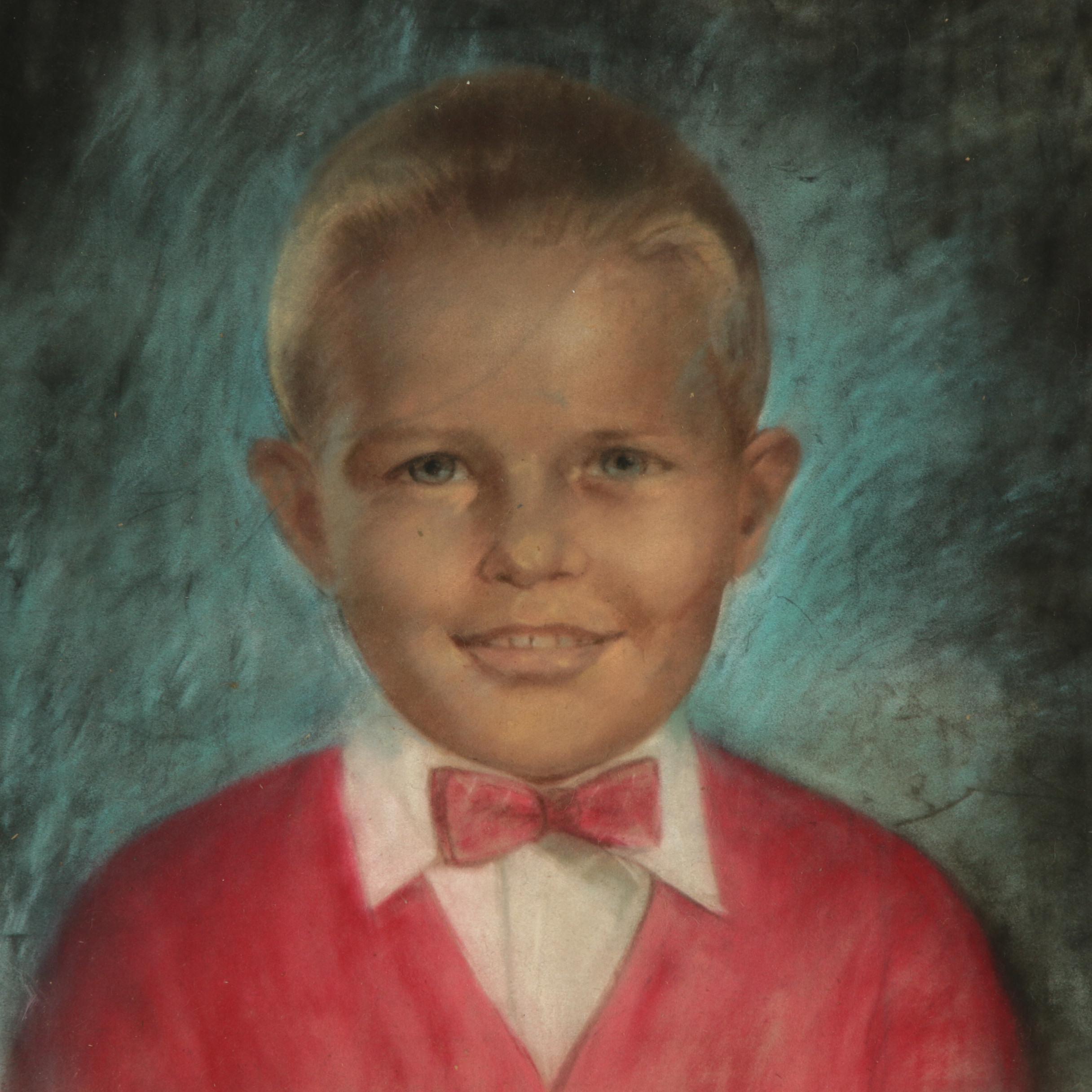 Peter Driben Portrait Pastel Drawings