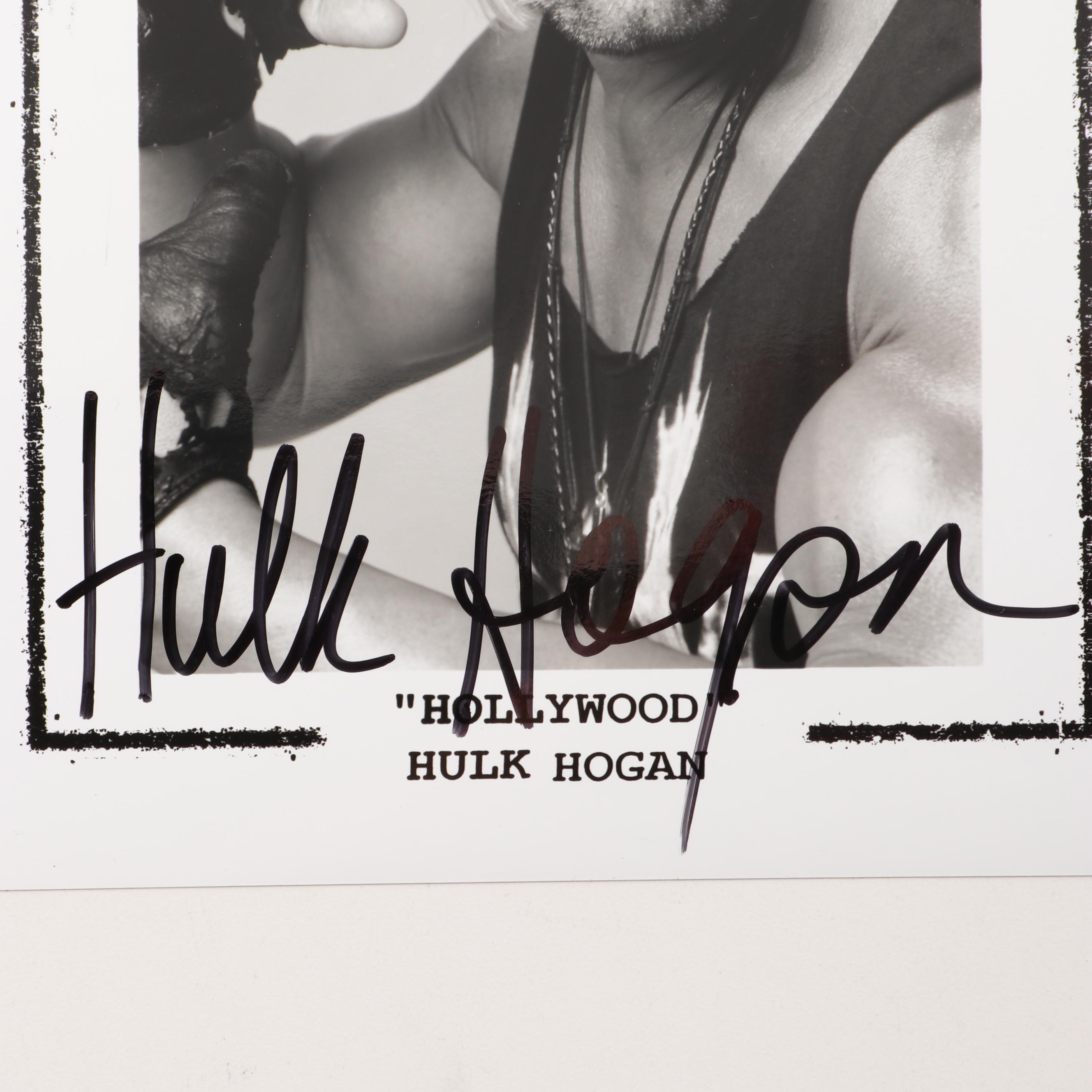 "Hollywood" Hulk Hogan Autographed Photo