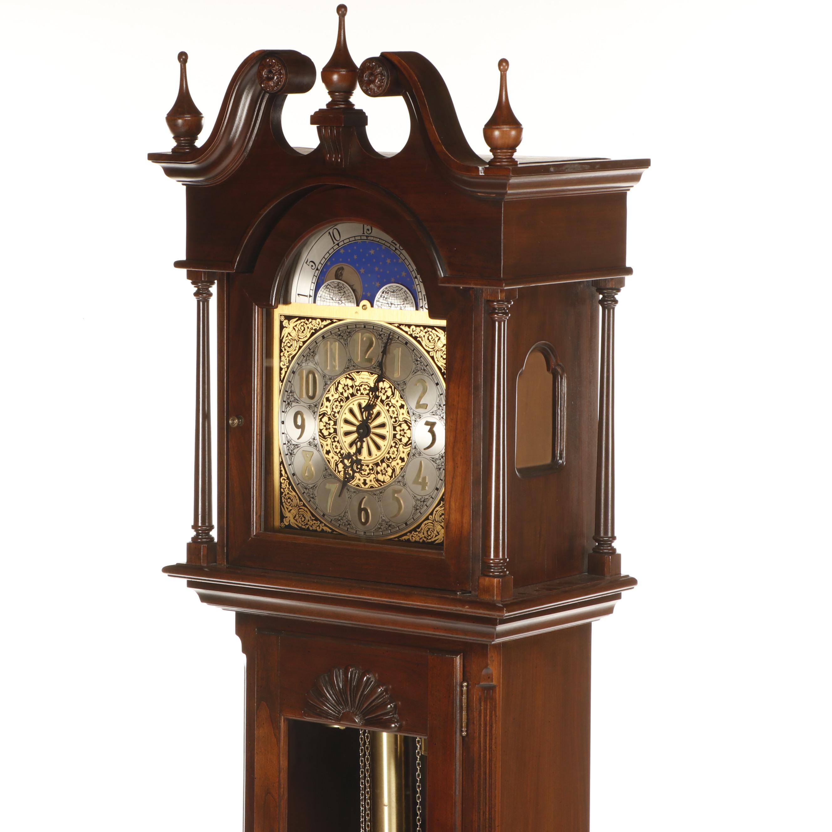 Ethan Allen Celestial Grandfather Clock, Contemporary