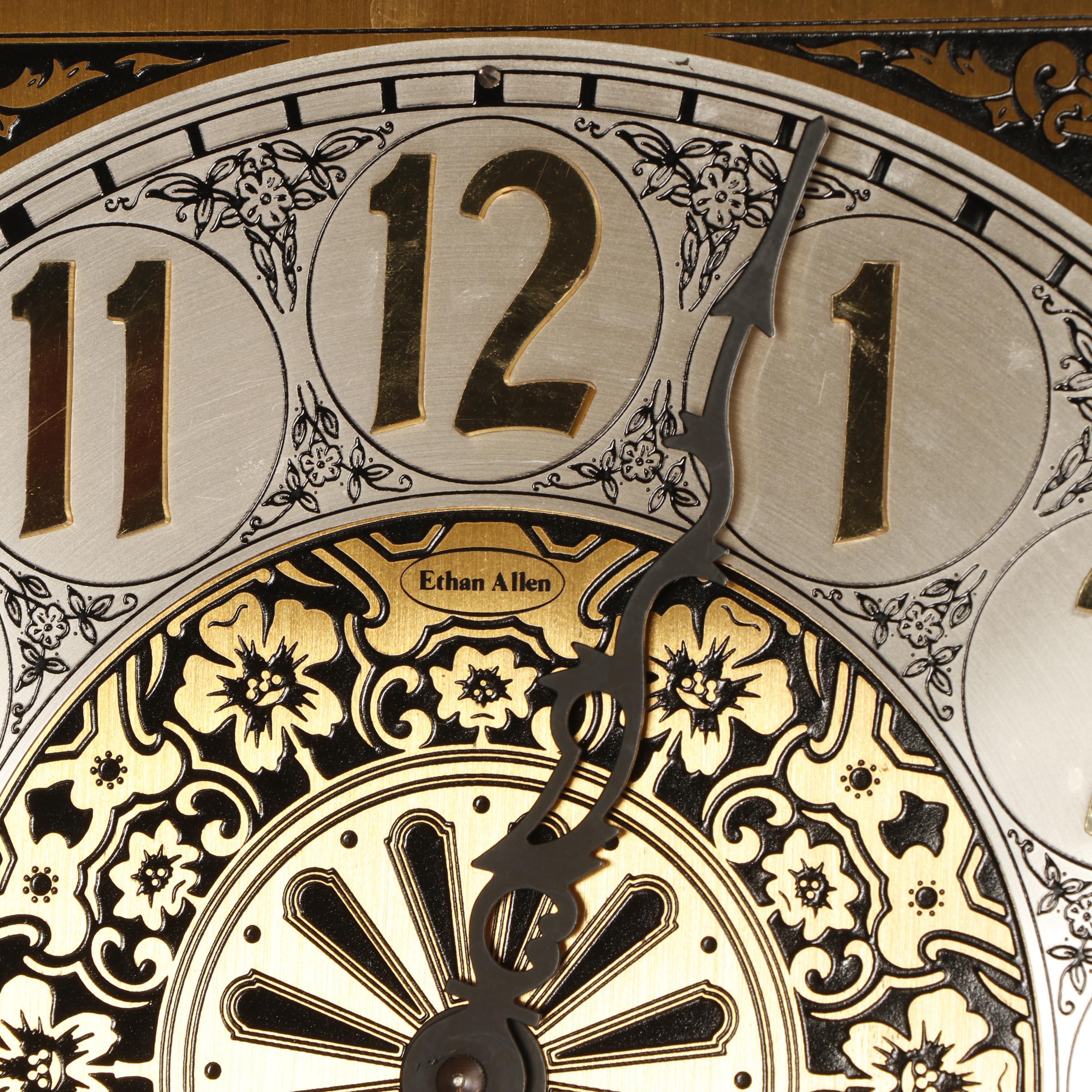 Ethan Allen Celestial Grandfather Clock, Contemporary