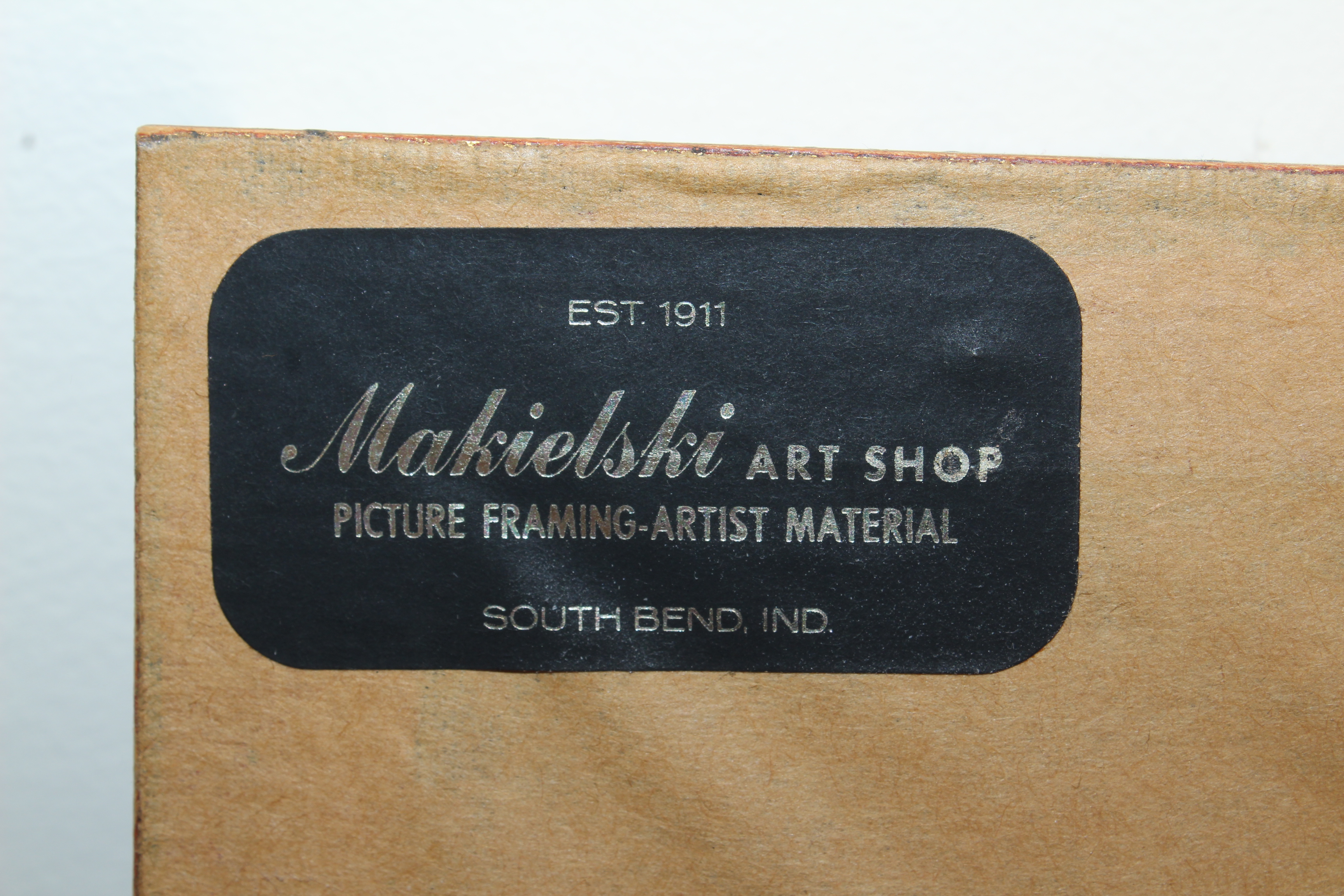 Lew Simper Watercolor Painting "Left to Nature"