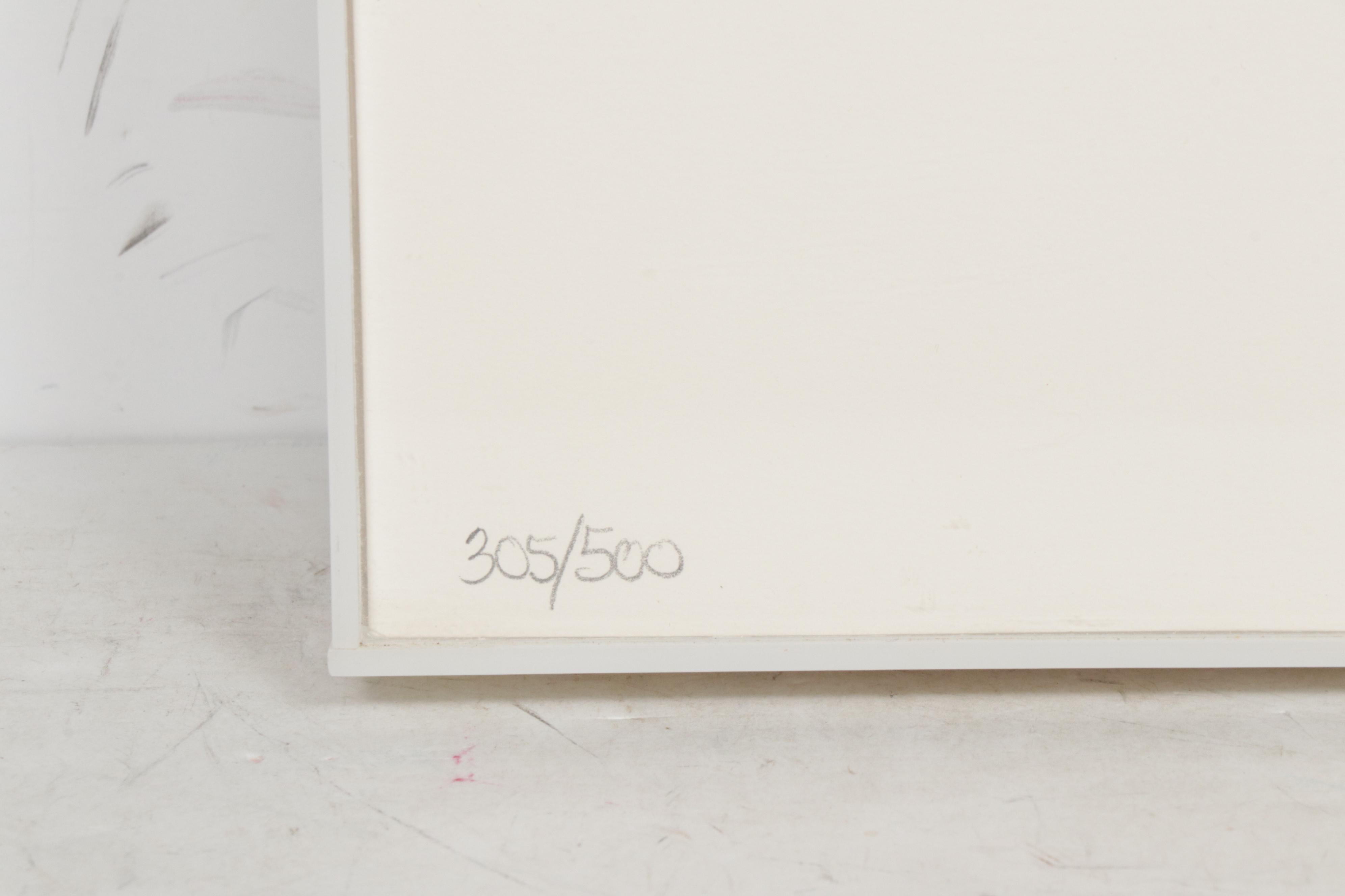 Nancy Miller Op Art Cut Paper Sculpture