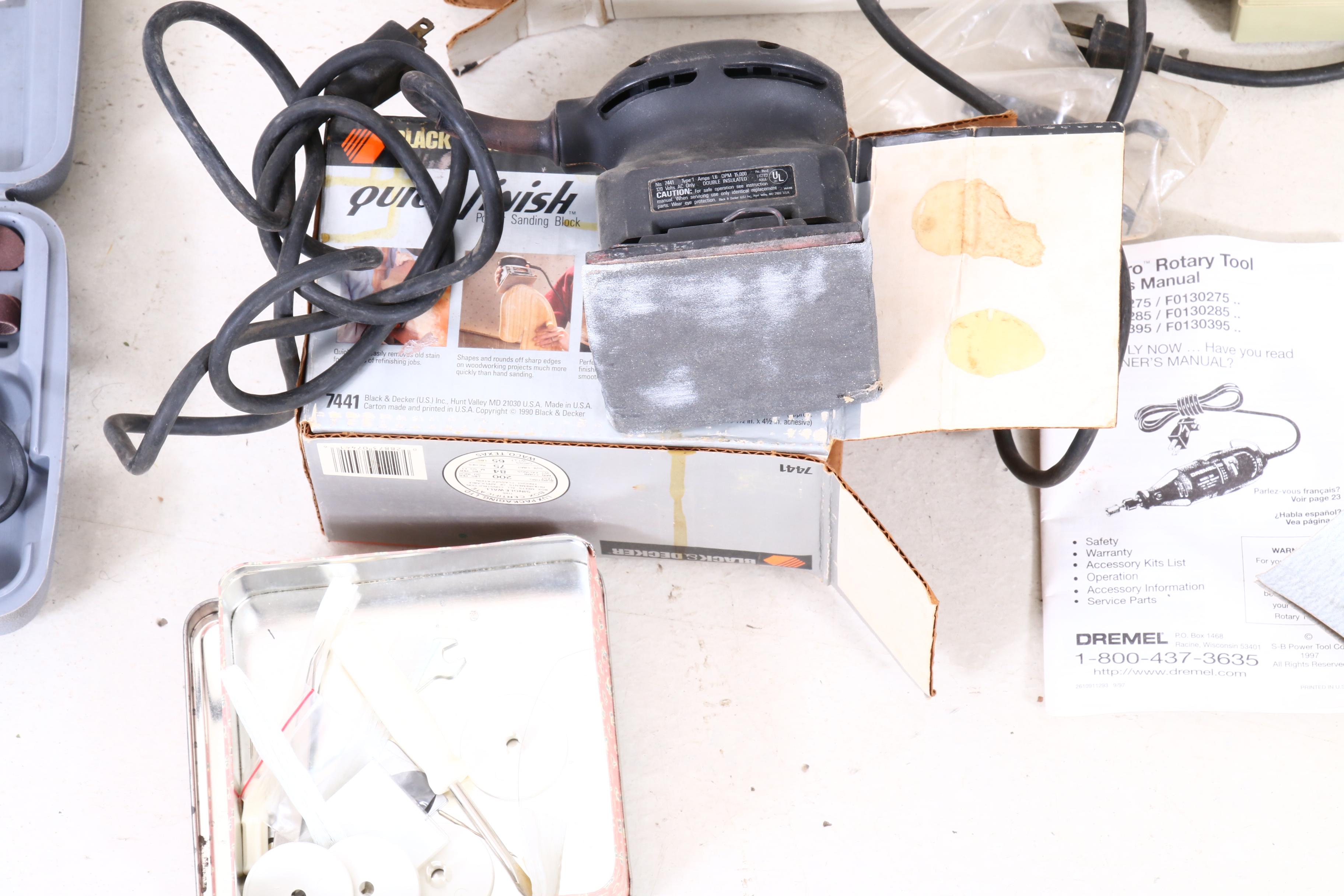 Assorted Hand Held Power Tools