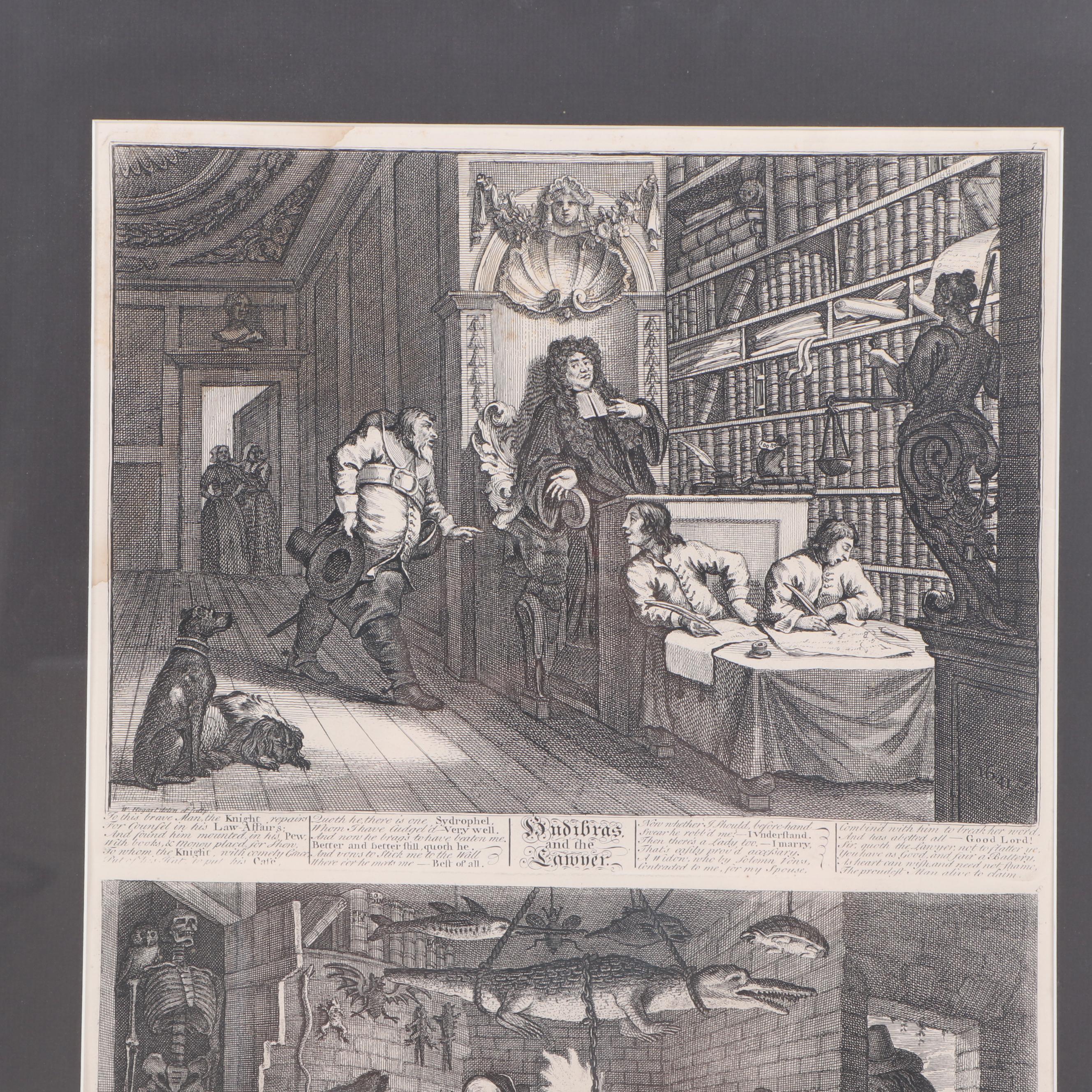 Etchings after William Hogarth