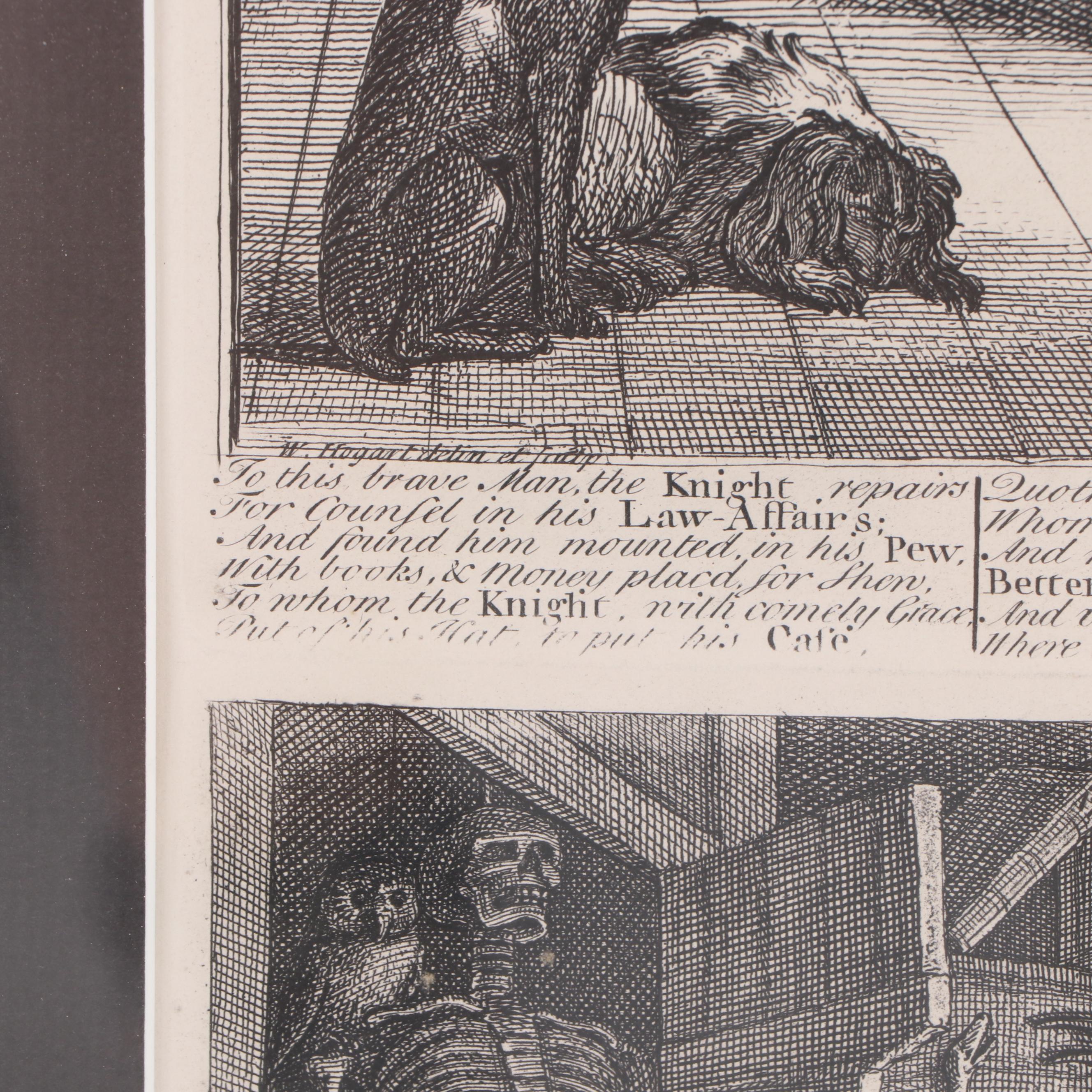 Etchings after William Hogarth