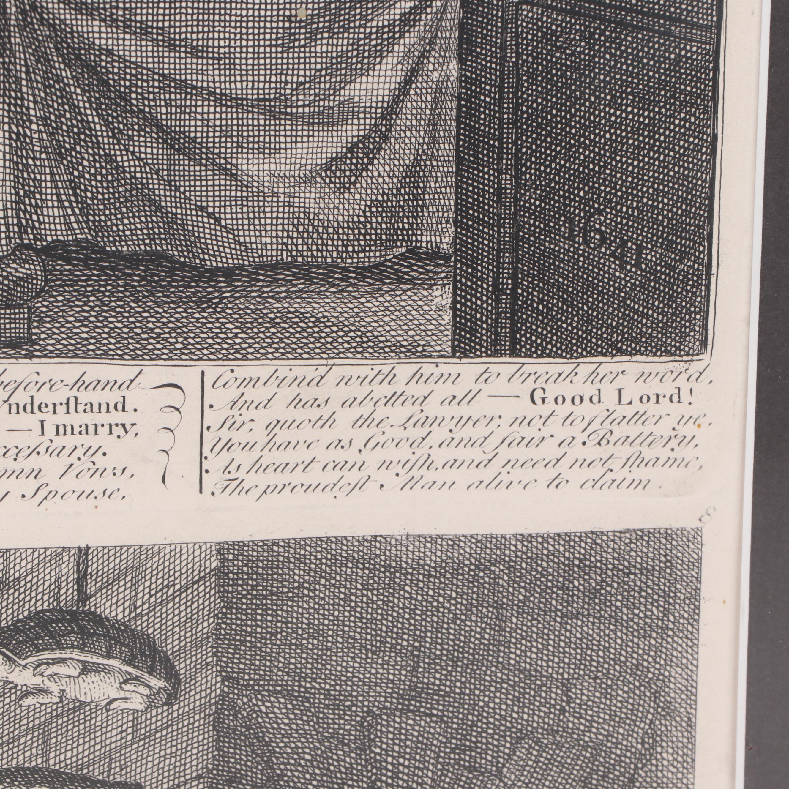 Etchings after William Hogarth