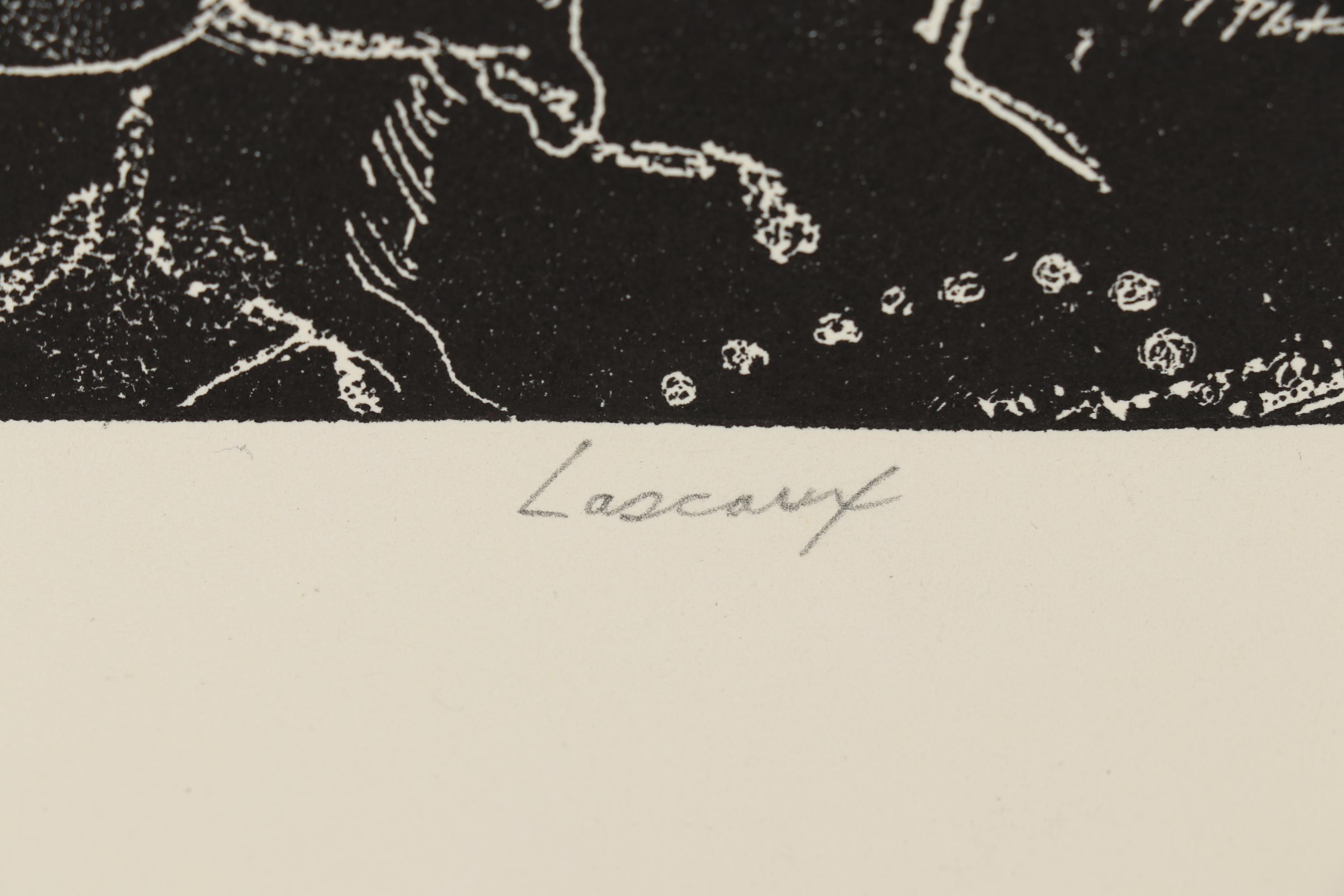 B. Fox Relief Print "Lascaux"