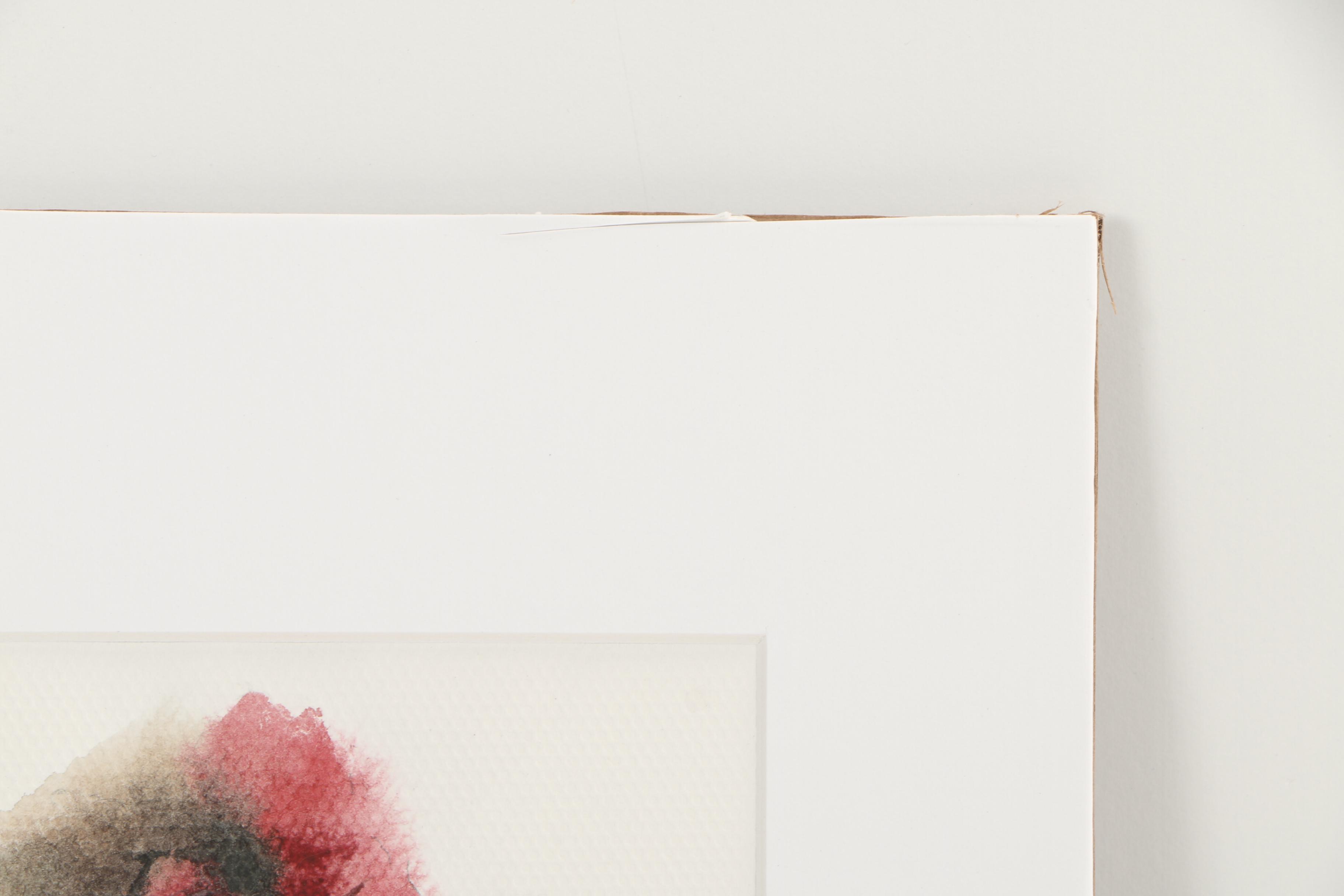 Hen Watercolor Painting