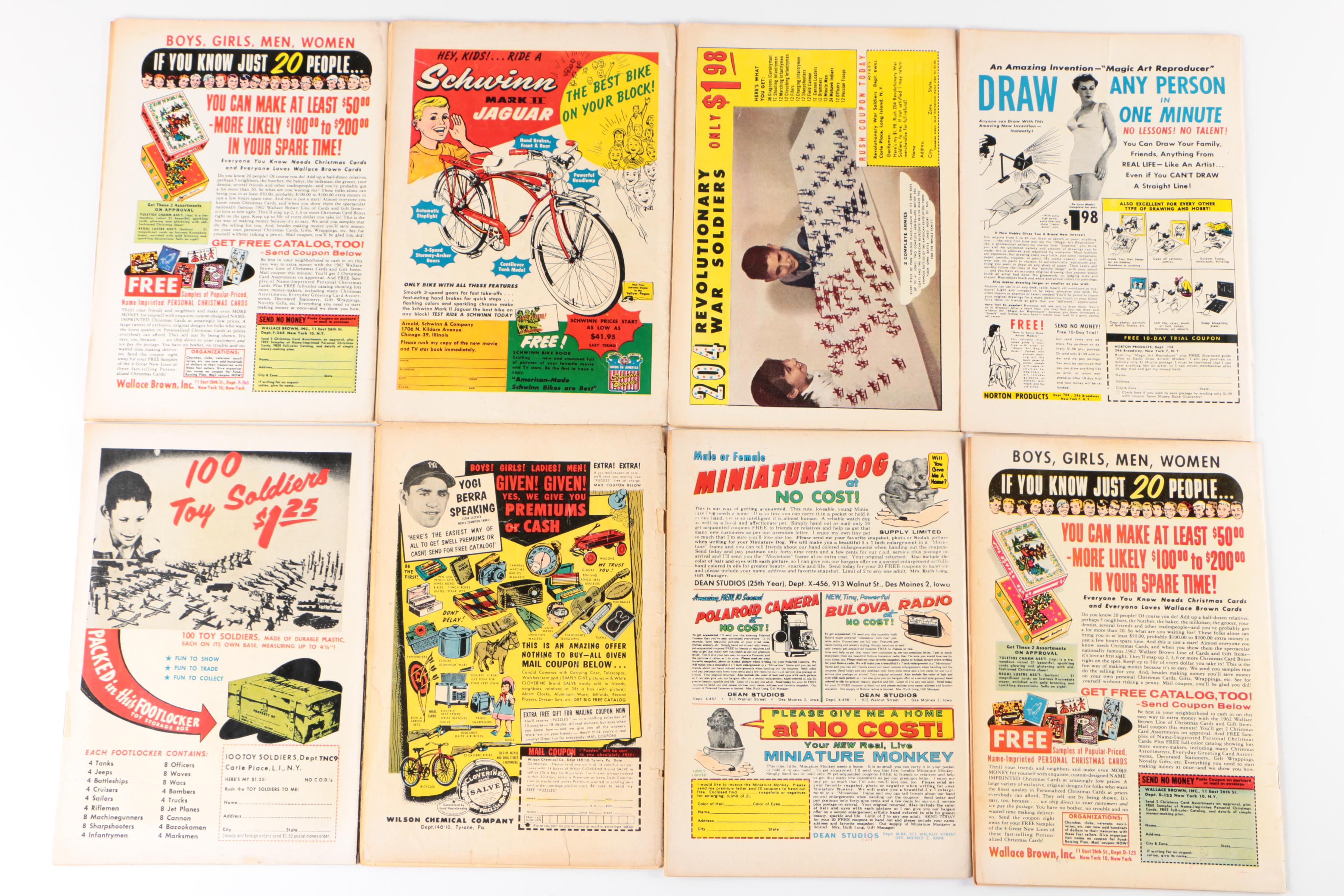 U.S. Military Themed Comic Books From DC, Atlas, and More, 1950s-1960s