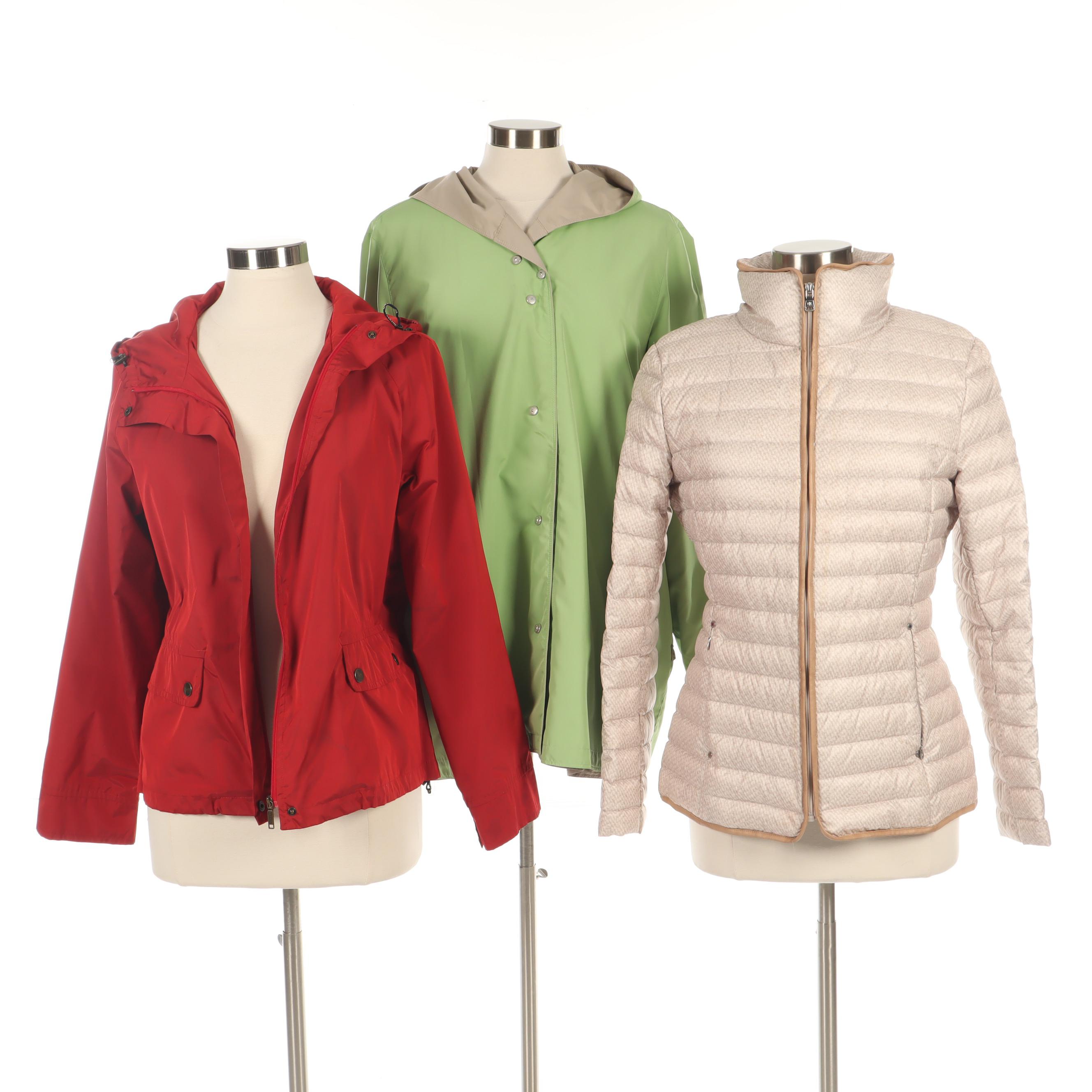 Max Mara Rain Jackets and Lauren by Ralph Lauren Down Coat