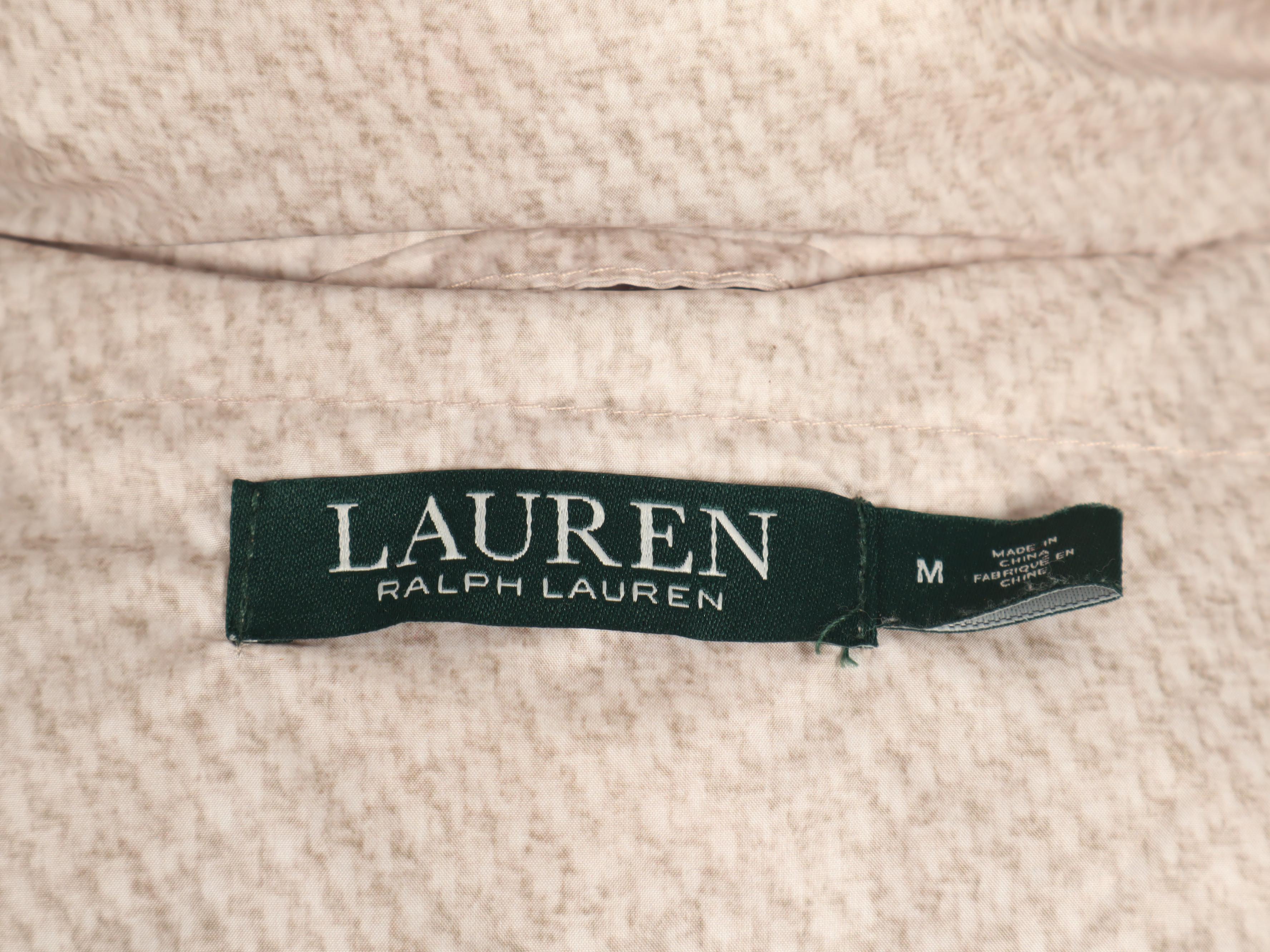 Max Mara Rain Jackets and Lauren by Ralph Lauren Down Coat