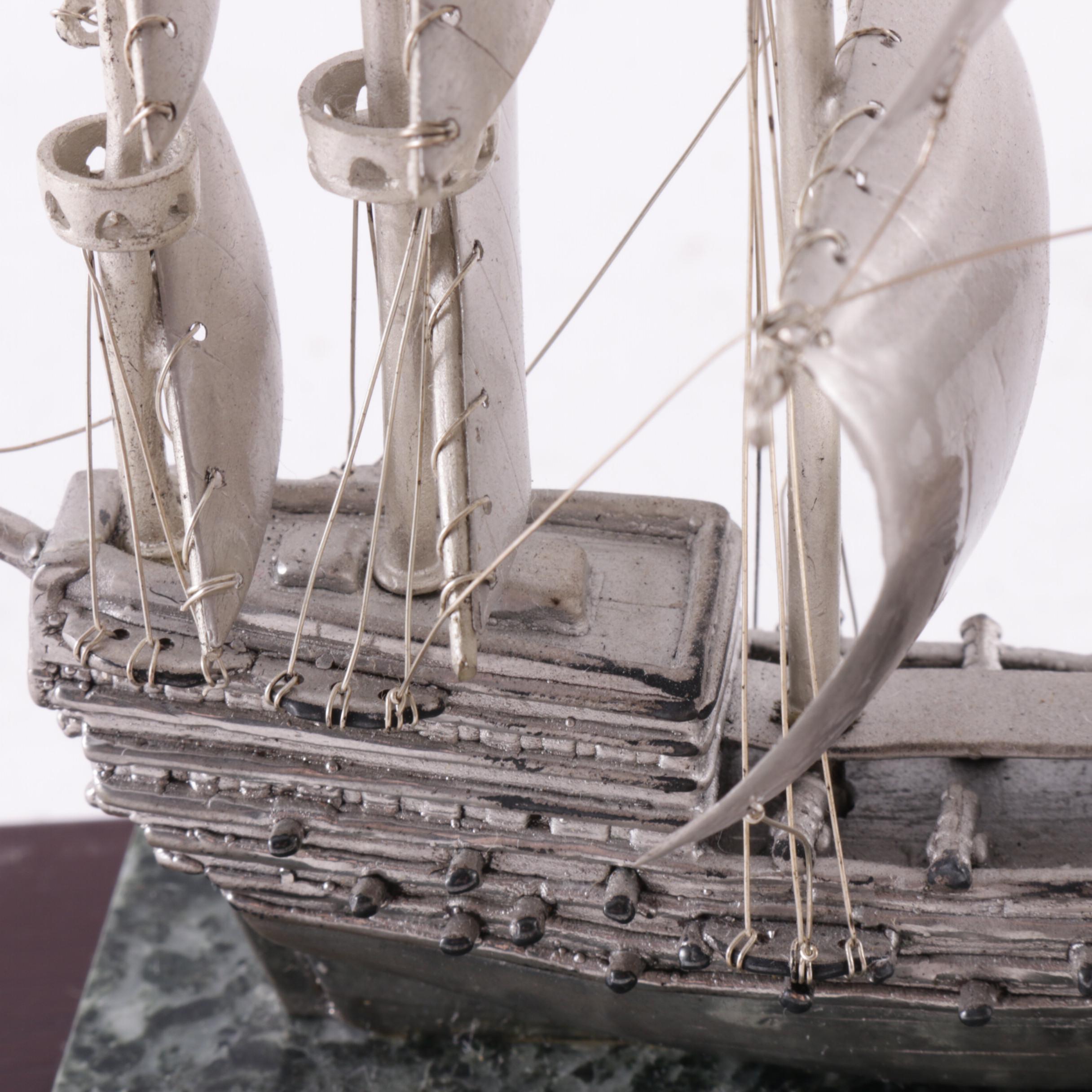 Boehm Sterling Silver Limited Edition Replica of "The Mary Rose"