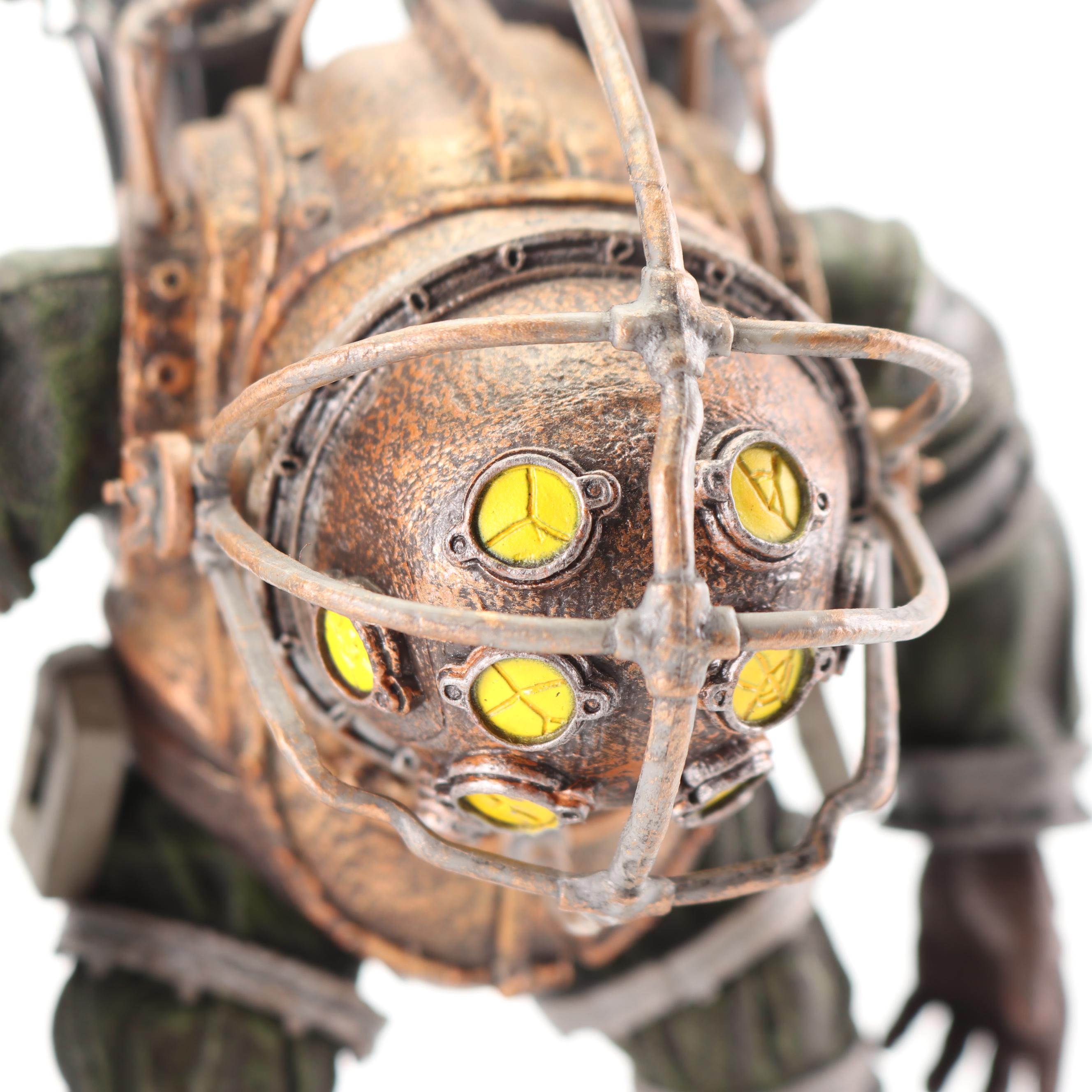 NECA Bioshock 2 "Big Daddy Subject Delta" Posable Figurine, cir 2000