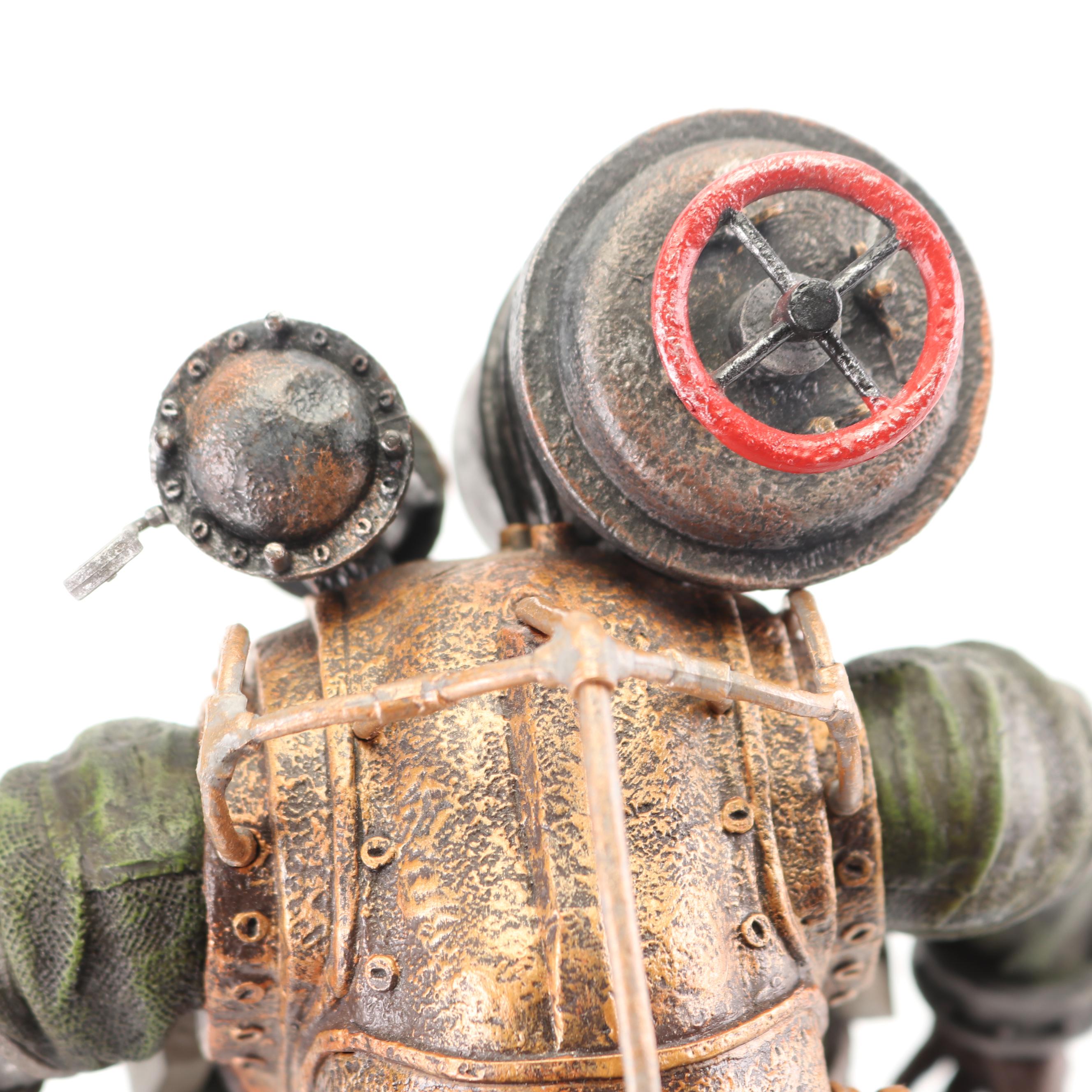 NECA Bioshock 2 "Big Daddy Subject Delta" Posable Figurine, cir 2000