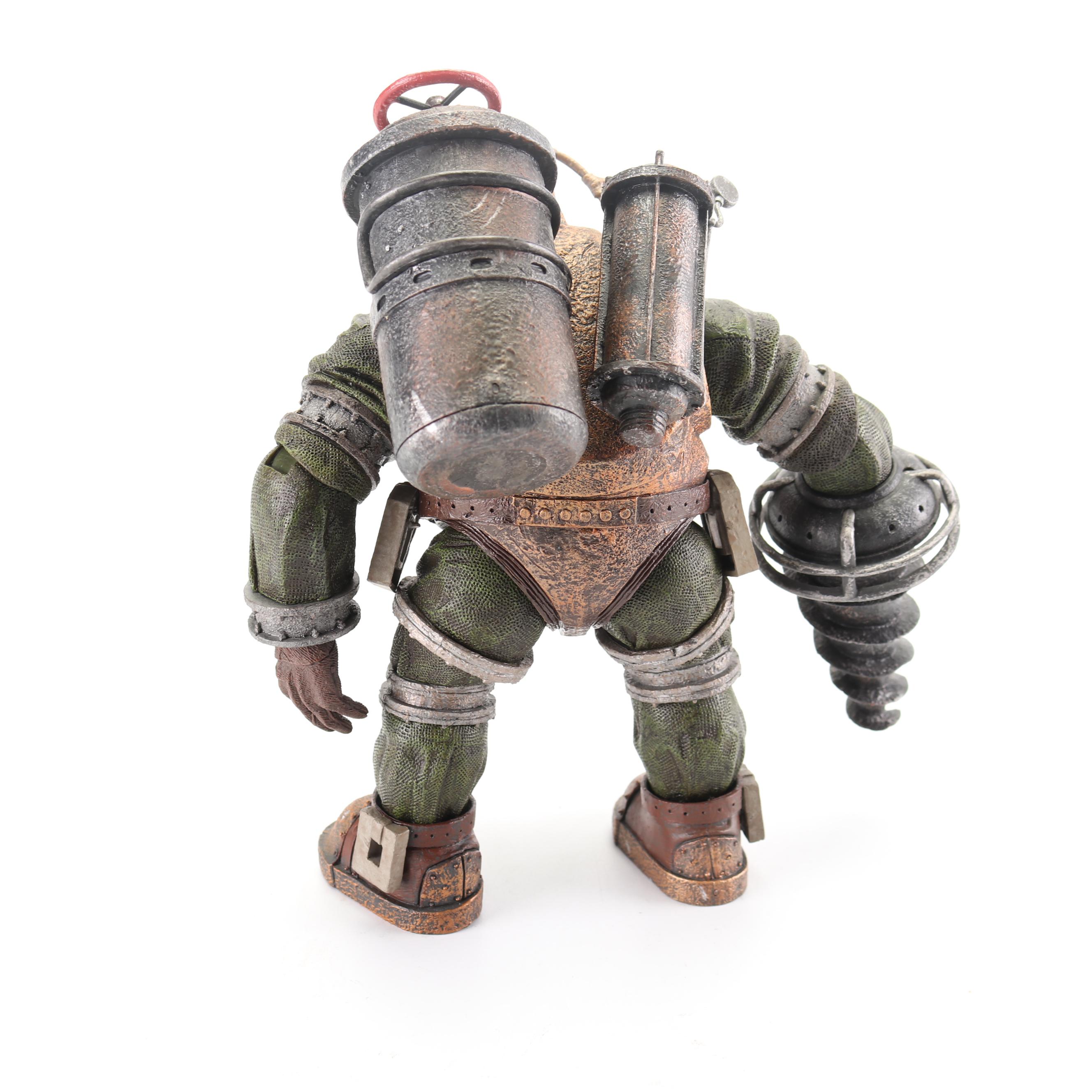 NECA Bioshock 2 "Big Daddy Subject Delta" Posable Figurine, cir 2000