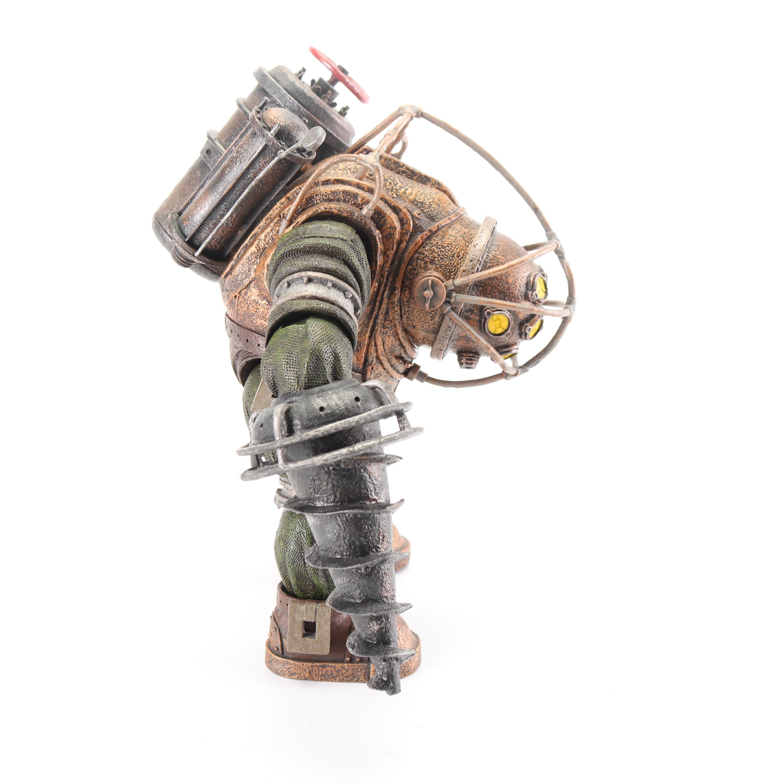 NECA Bioshock 2 "Big Daddy Subject Delta" Posable Figurine, cir 2000