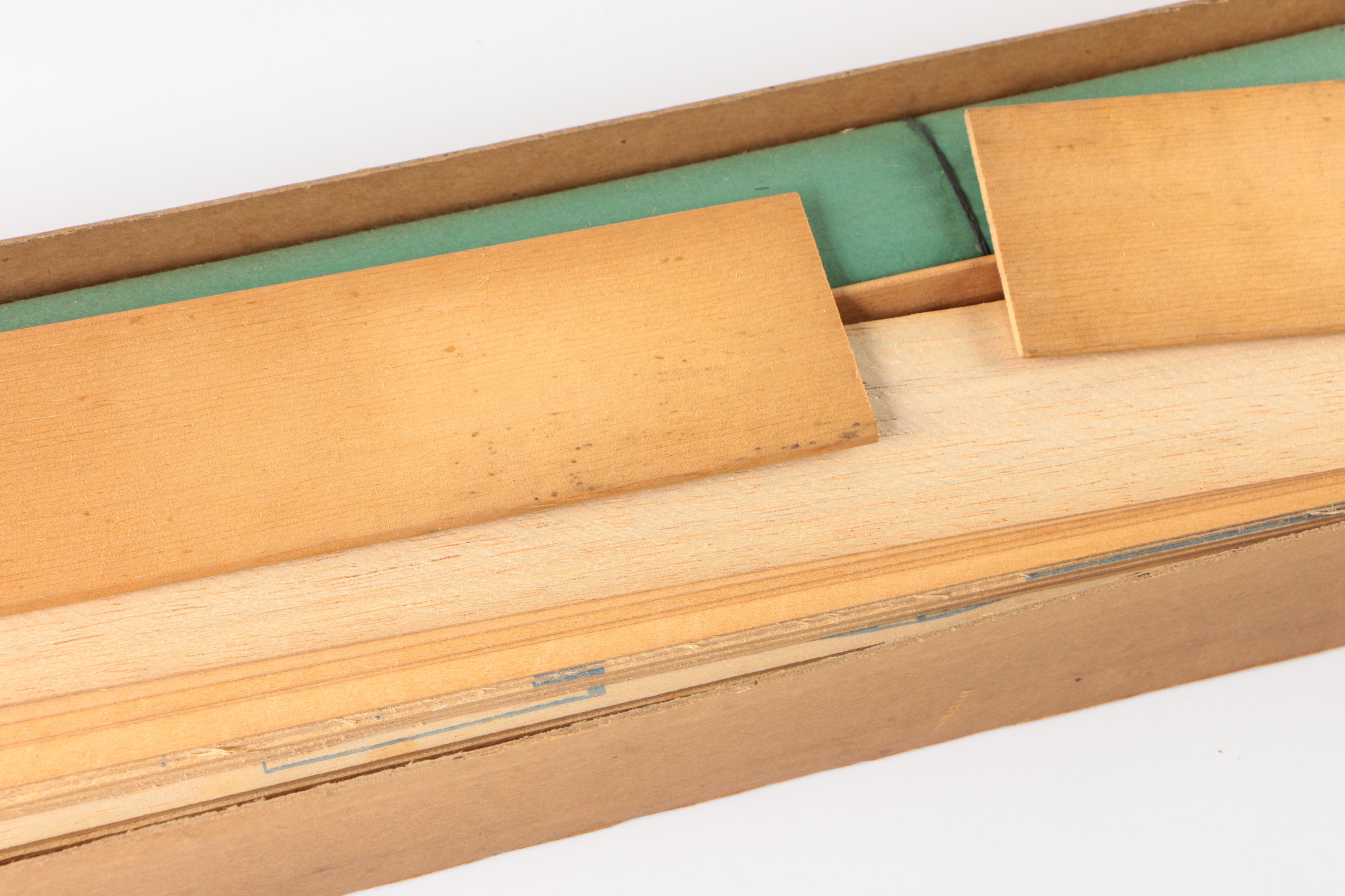 Cleveland Model & Supply Co. "Senior Albatross" Model Airplane with Blueprints