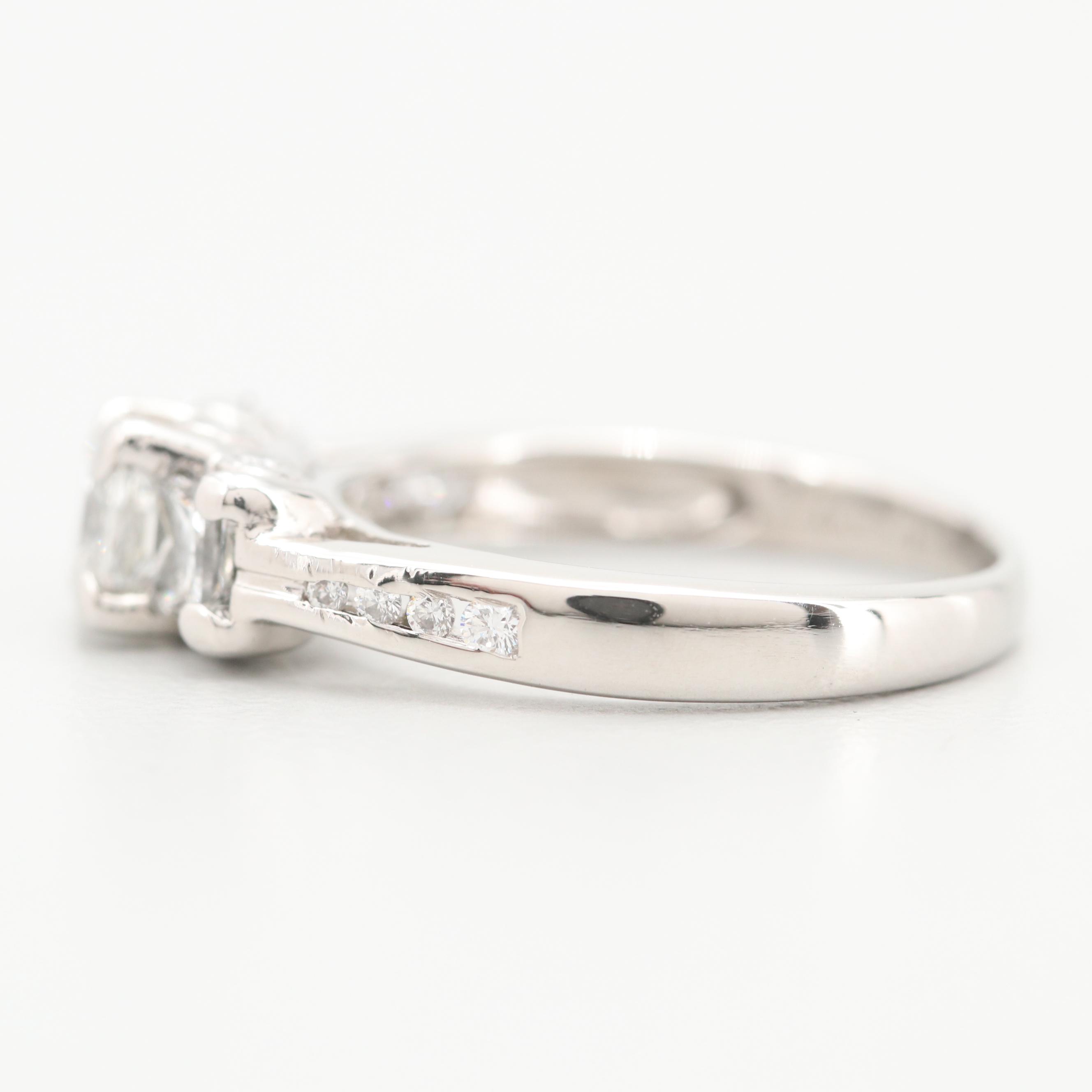 JLJ Platinum 1.11 CTW Diamond Ring