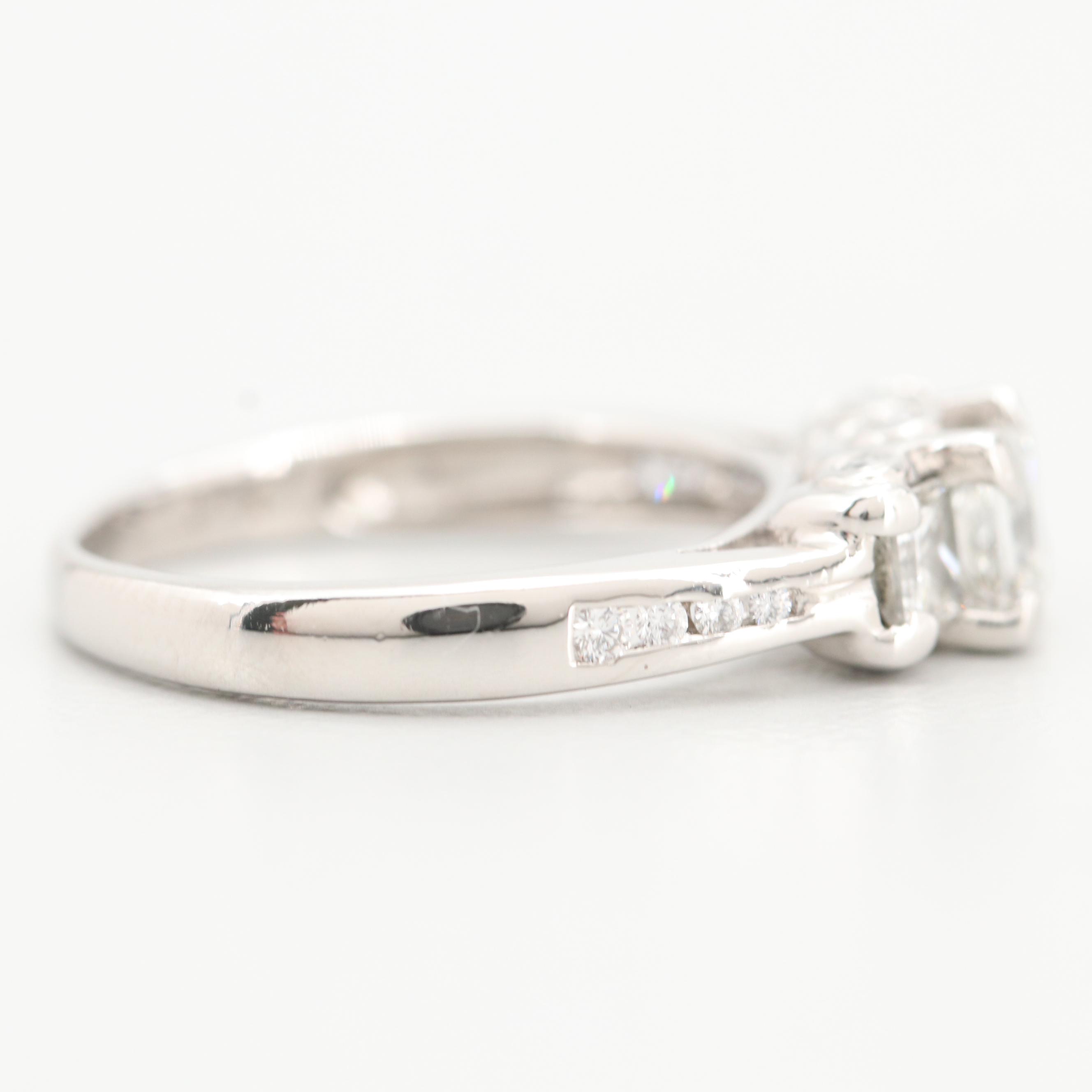 JLJ Platinum 1.11 CTW Diamond Ring