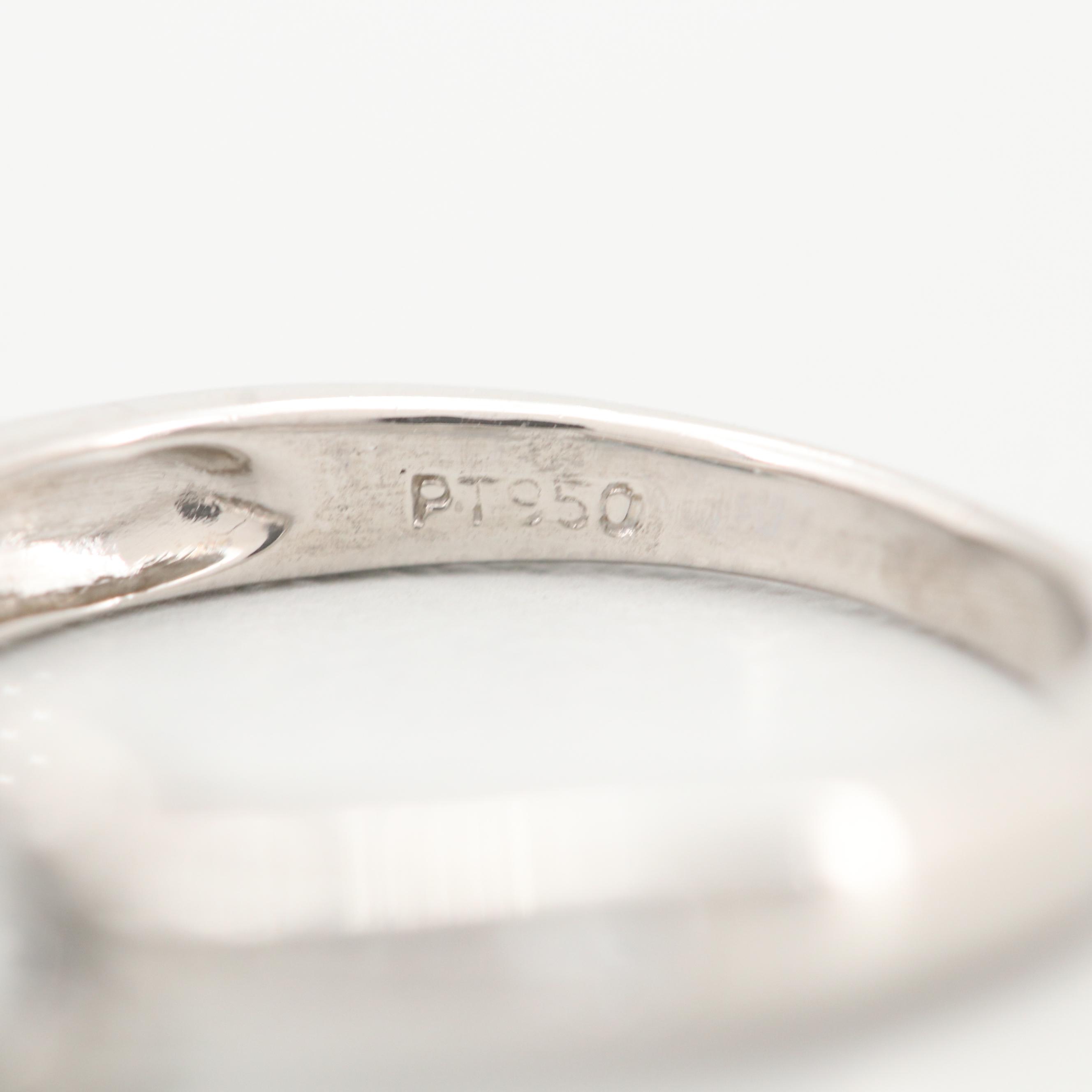 JLJ Platinum 1.11 CTW Diamond Ring