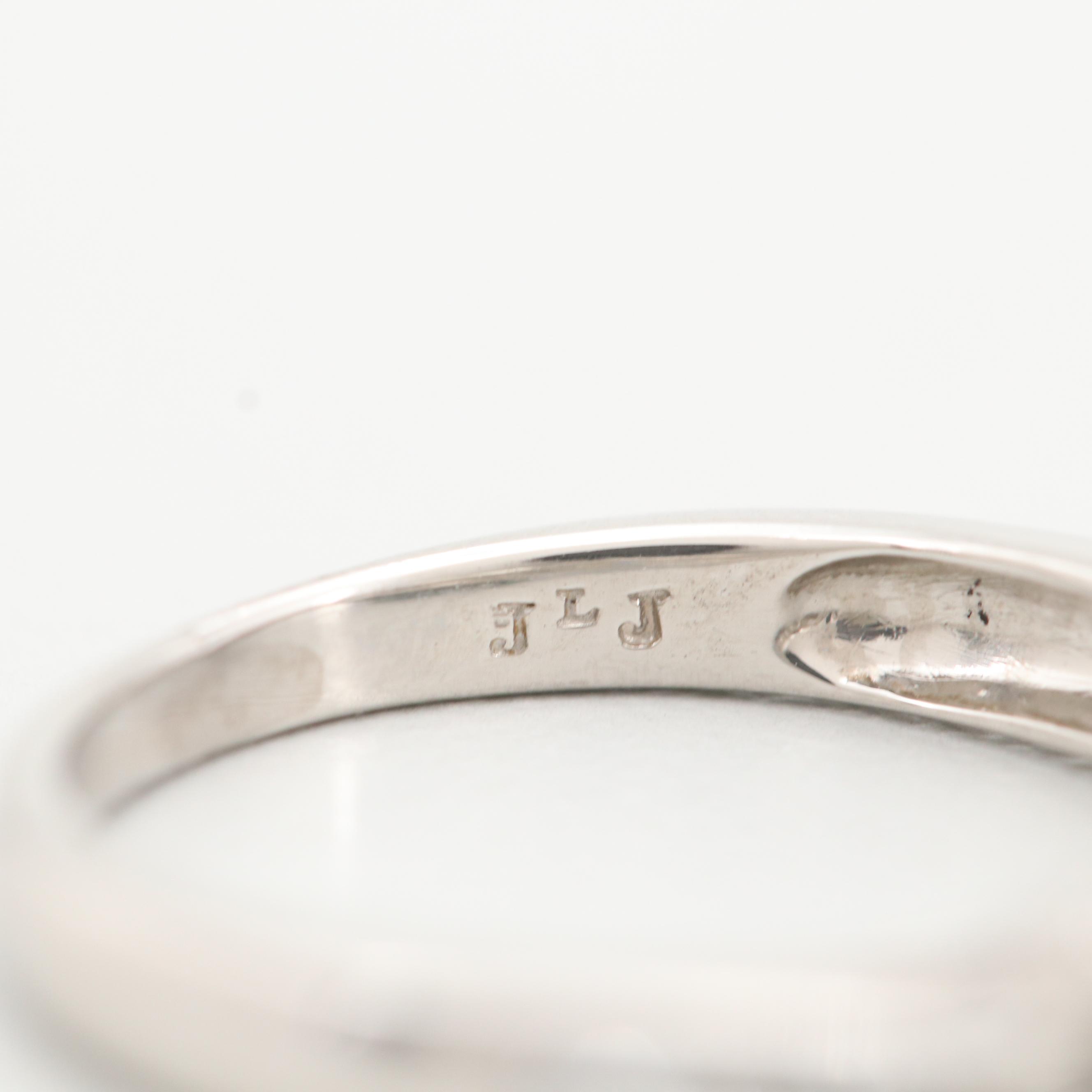 JLJ Platinum 1.11 CTW Diamond Ring